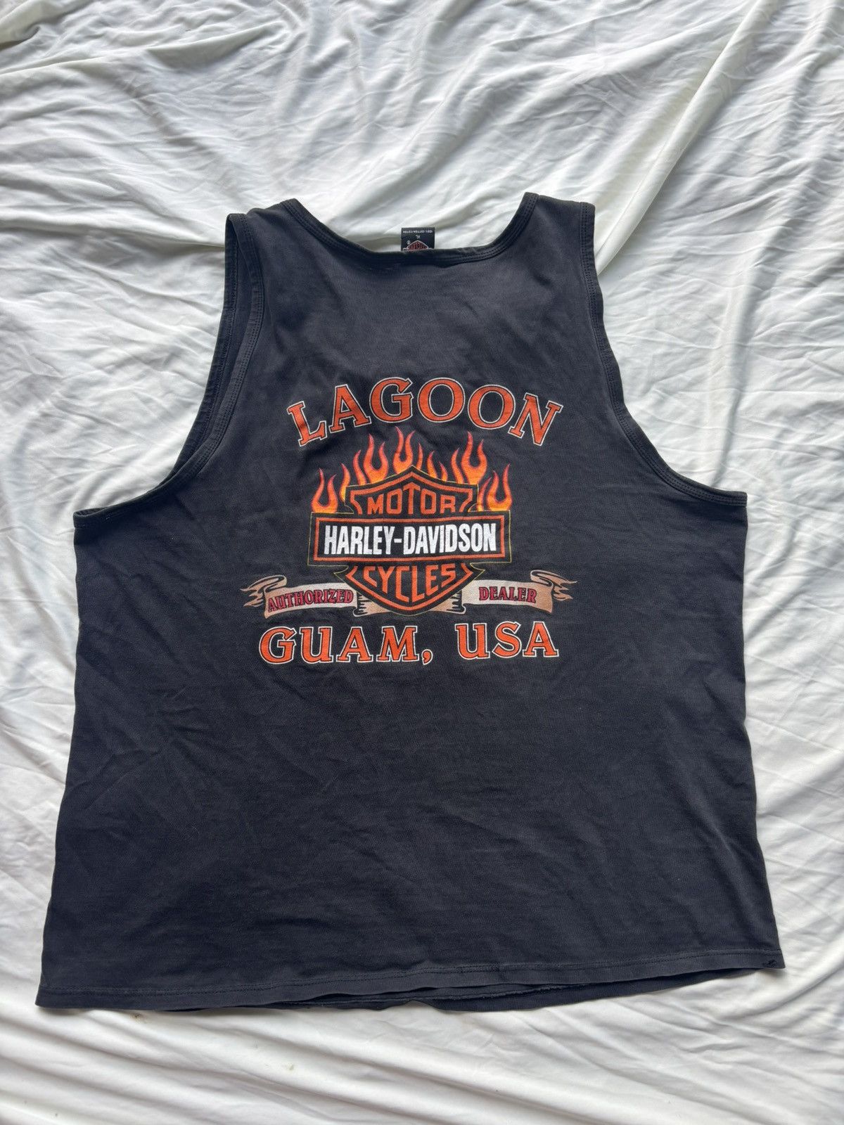 Harley Davidson Vintage 90’s Harley Davidson Tank Tops Size US XL / EU 56 / 4 - 2 Thumbnail