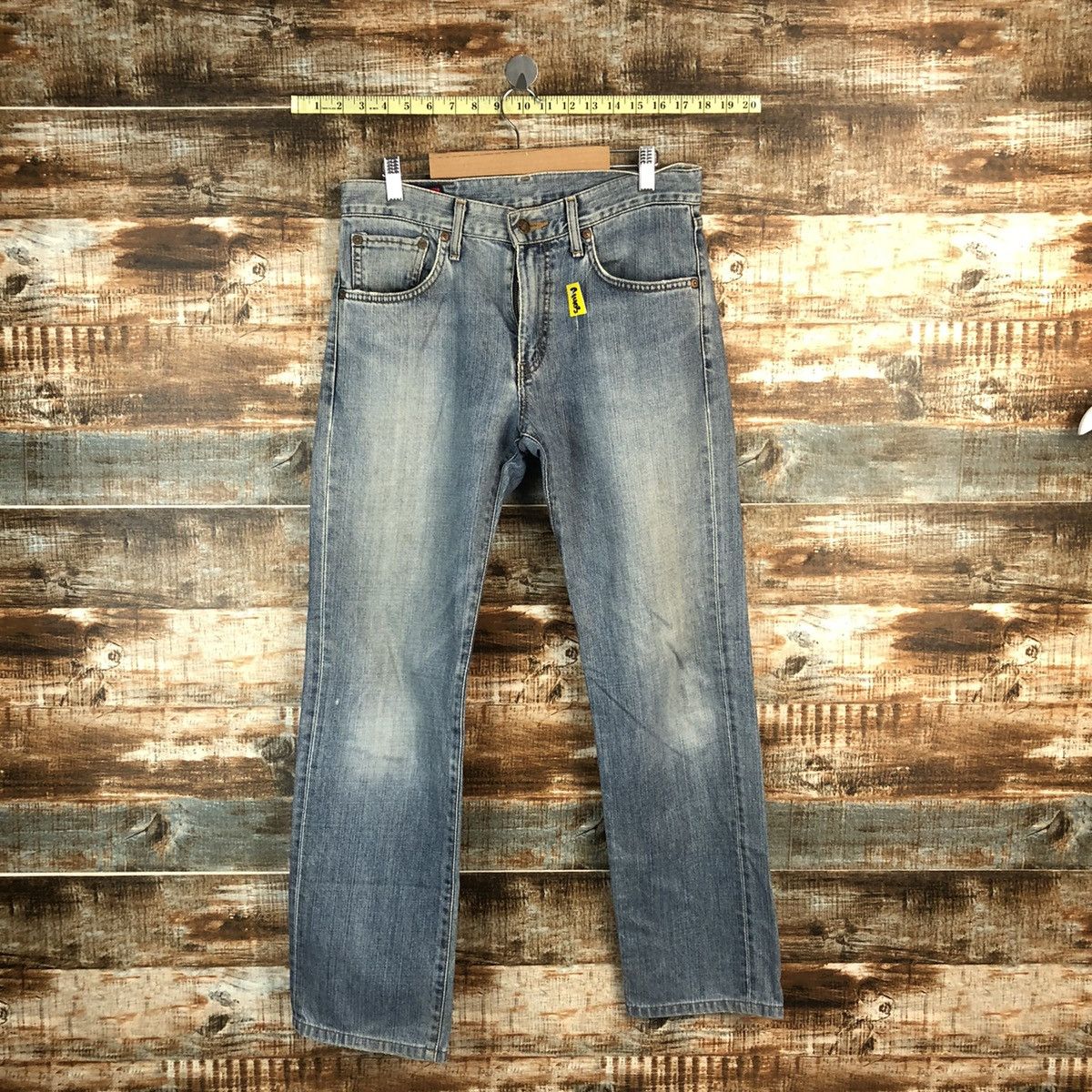 Edwin Edwin japan vintage faded Blue Denim Pants #A1403 Size US 30 / EU 46 - 1 Thumbnail