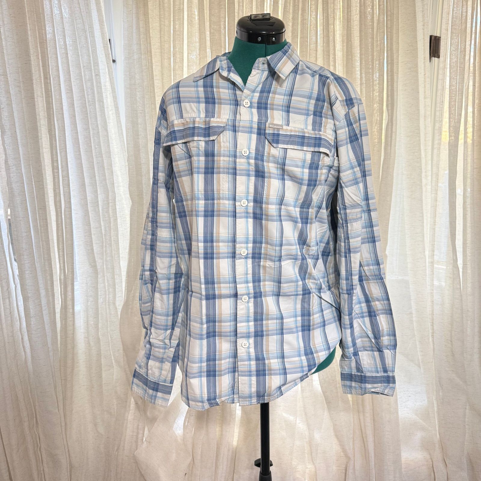 Columbia Columbia Plaid Button-Down Shirt | Sz M Size US L / EU 52-54 / 3 - 2 Thumbnail
