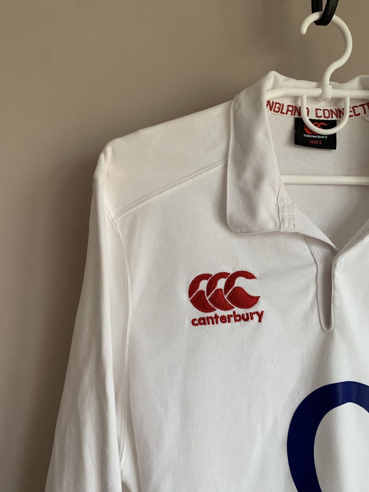 Canterbury of New Zealand England 2015 Rugby Union Long Sleeve Shirt Canterbury Size S Size US S / EU 44-46 / 1 - 3 Thumbnail
