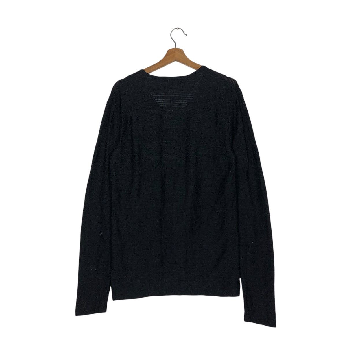 Hysteric Glamour 📌Rich Black Long Sleeve T-Shirt Tornado Mart Size US L / EU 52-54 / 3 - 10 Thumbnail