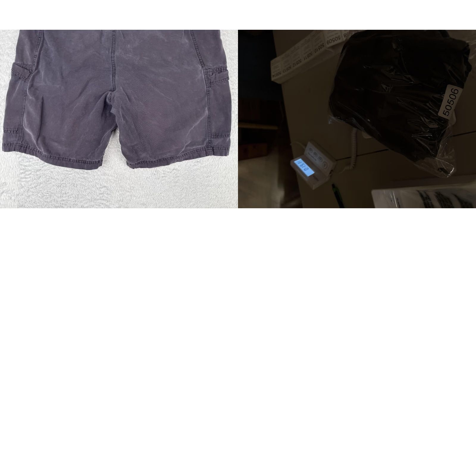 Tommy Bahama Tommy Bahama RELAX Cargo Shorts Mens 36 Gray Lyocell Cotton Flat Front Zip Fly Pockets Cargo Utility Summer Size US 36 / EU 52 - 10 Thumbnail