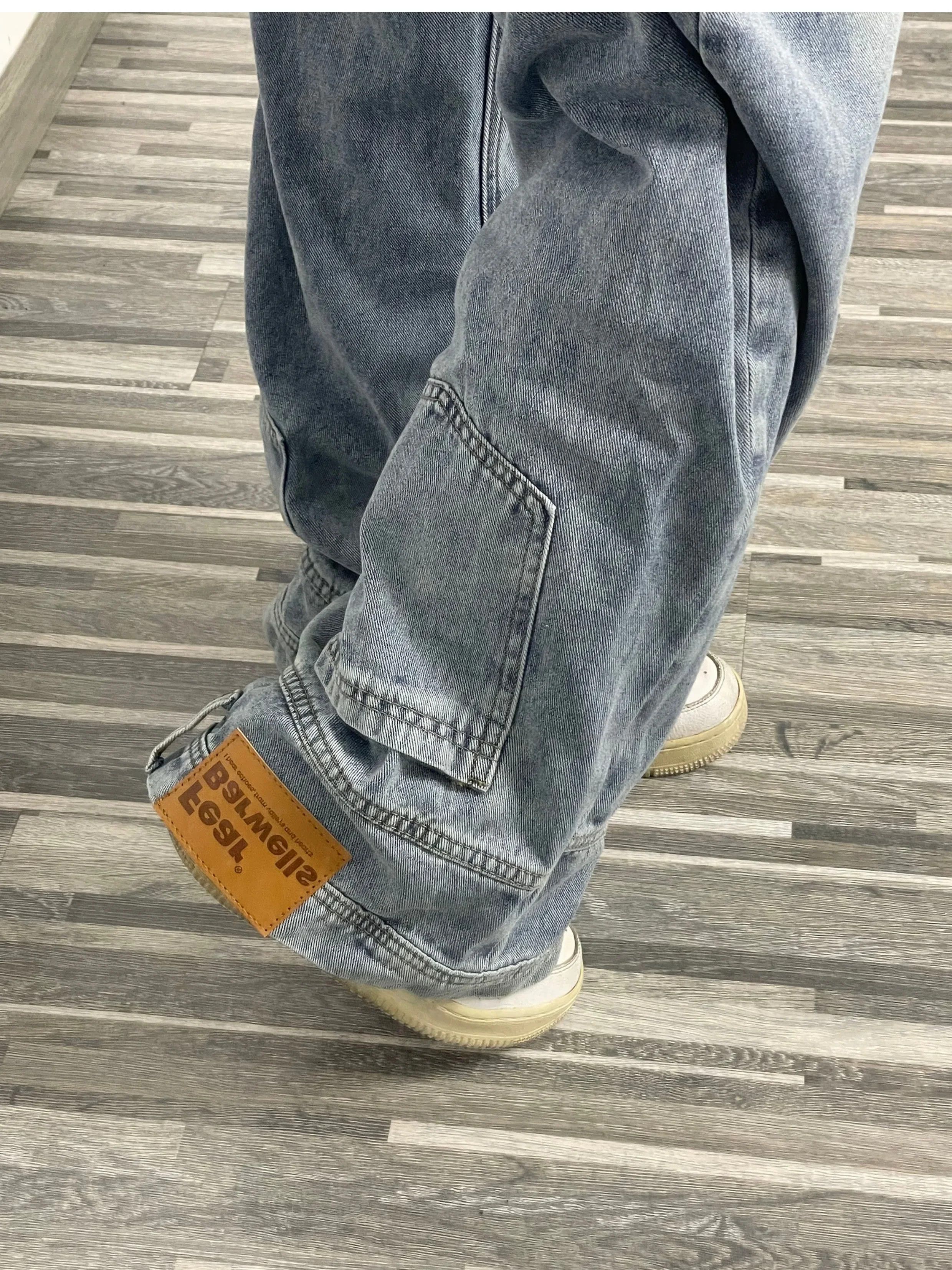 Japanese Brand Retro Baggy Jeans Size 30" / US 8 / IT 44 - 1 Thumbnail