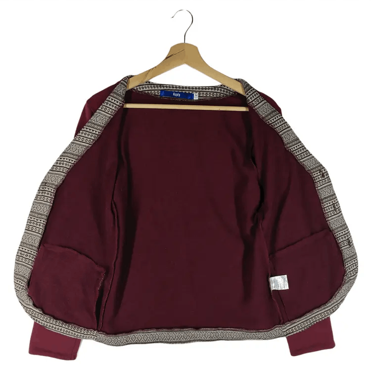 Japanese Brand Apply Made by Spinns Cardigan Size M / US 6-8 / IT 42-44 - 2 Thumbnail