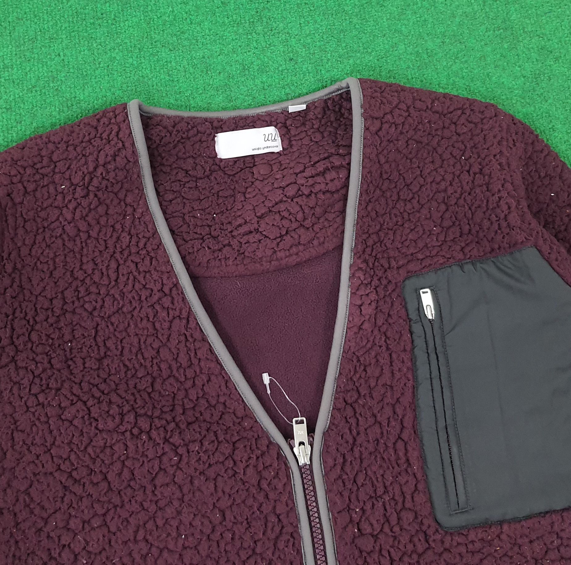 Japanese Brand × Vintage Vintage UU Uniqlo Undercover Custom Logo Fleece Jacket Size US L / EU 52-54 / 3 - 4 Thumbnail