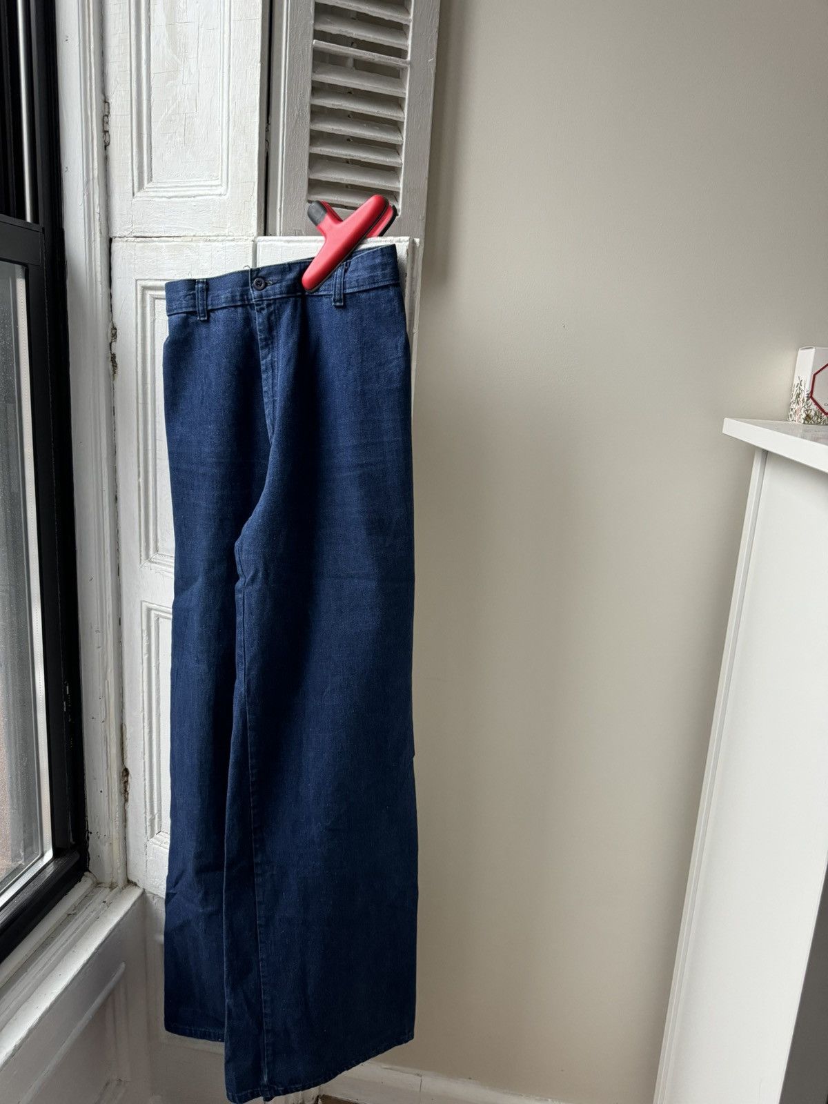 Levi's LEVI’S vintage embroided 70’ blue jeans, slight flair Size US 28 / EU 44 - 1 Thumbnail