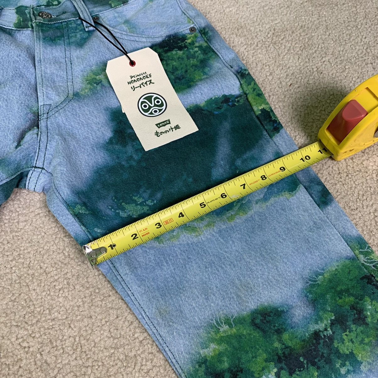 Levi's × Streetwear Levi’s X Princess Mononoke Studio Ghibli Anime Jeans (RARE) Size US 29 - 16 Thumbnail