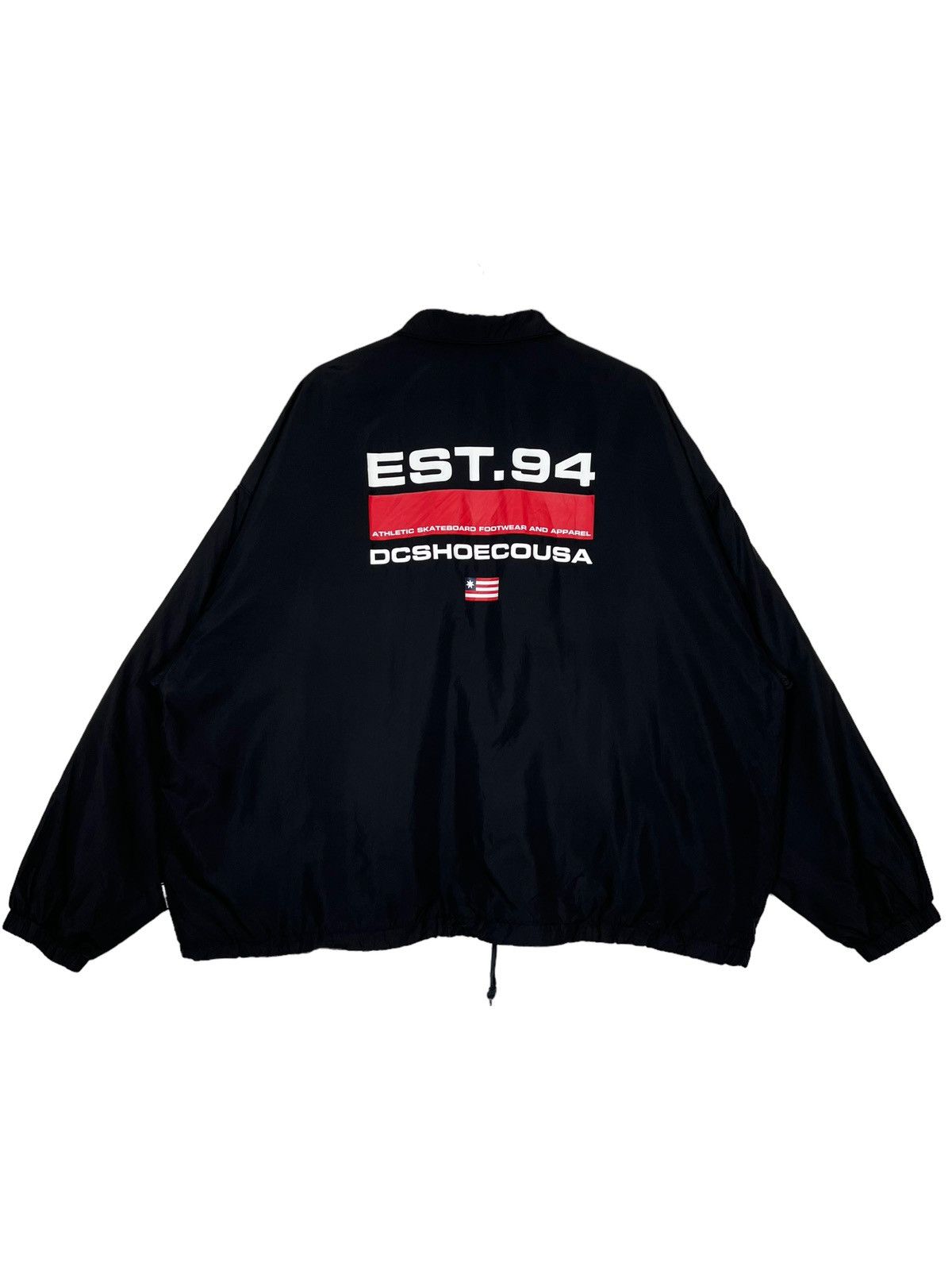 DC 🔥 DC SHOES USA OVERSIZED COACH JACKET Size US M / EU 48-50 / 2 - 8 Thumbnail