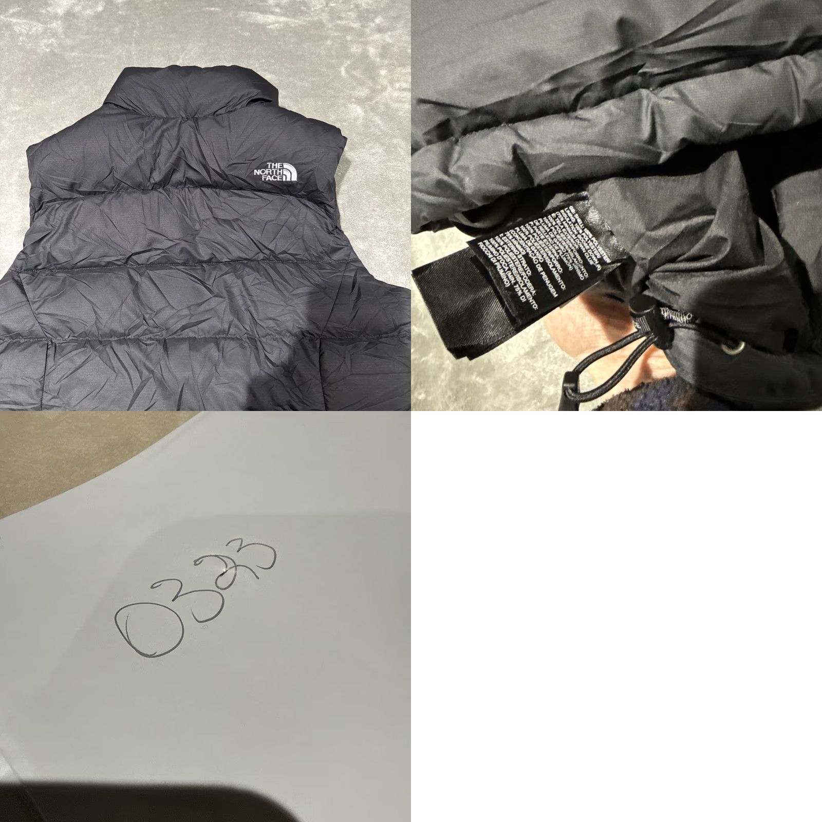 The North Face VINTAGE? No. The North Face 700 Goose Down Puffer Vest Women’s Medium Black Size M / US 6-8 / IT 42-44 - 8 Thumbnail