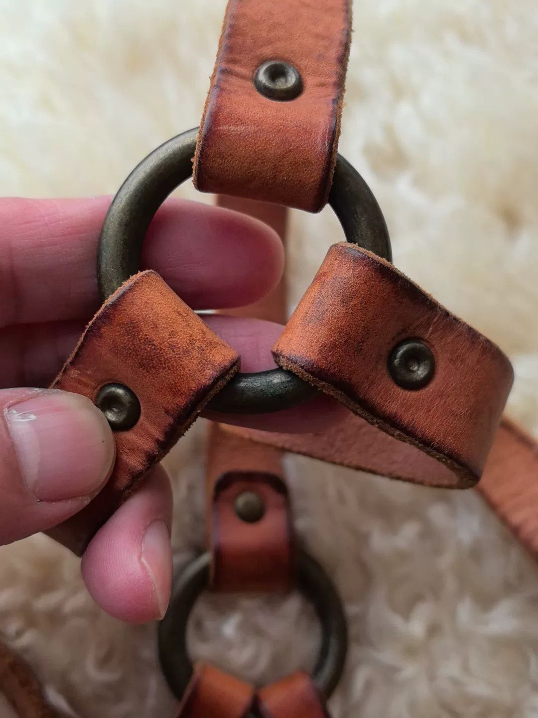 Scarti-Lab SCARTI-LAB Vintage Leather Strap Size 34 - 5 Thumbnail