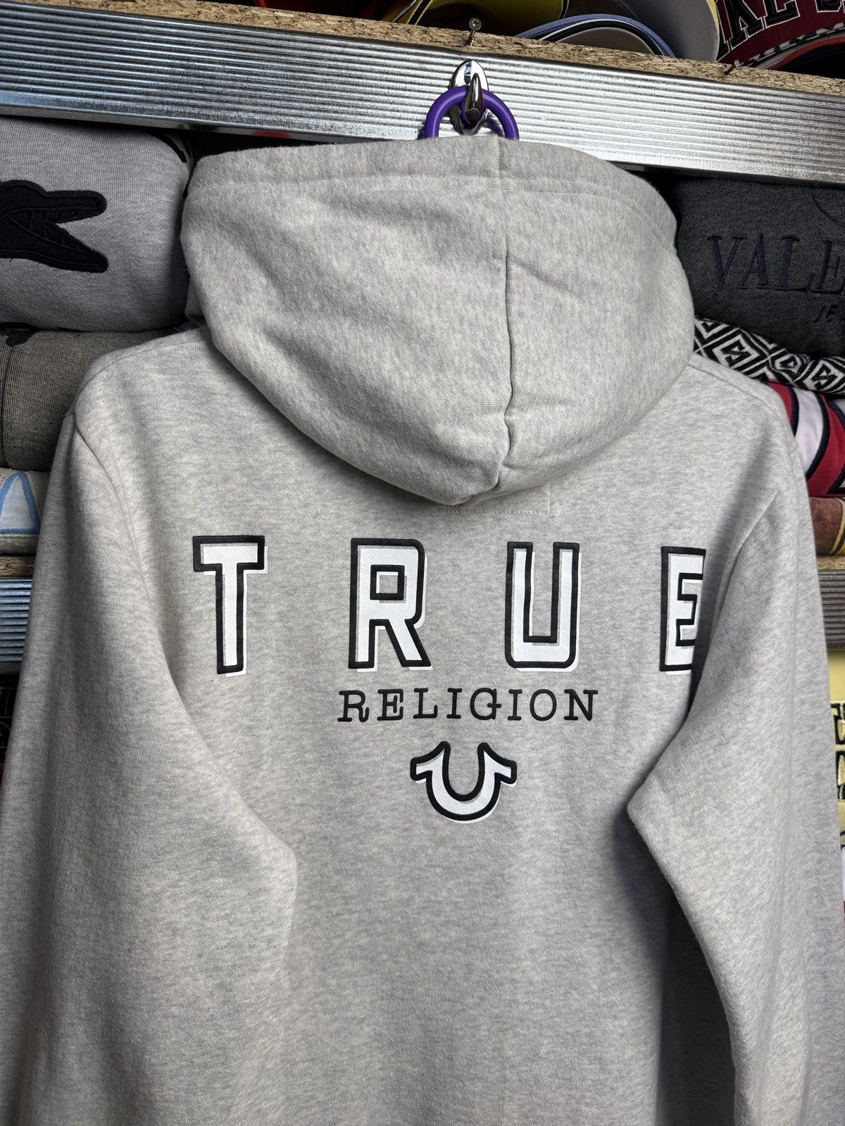 True Religion Y2k True Religion Zip Hoodie Gray Big Logo Size US S / EU 44-46 / 1 - 8 Thumbnail