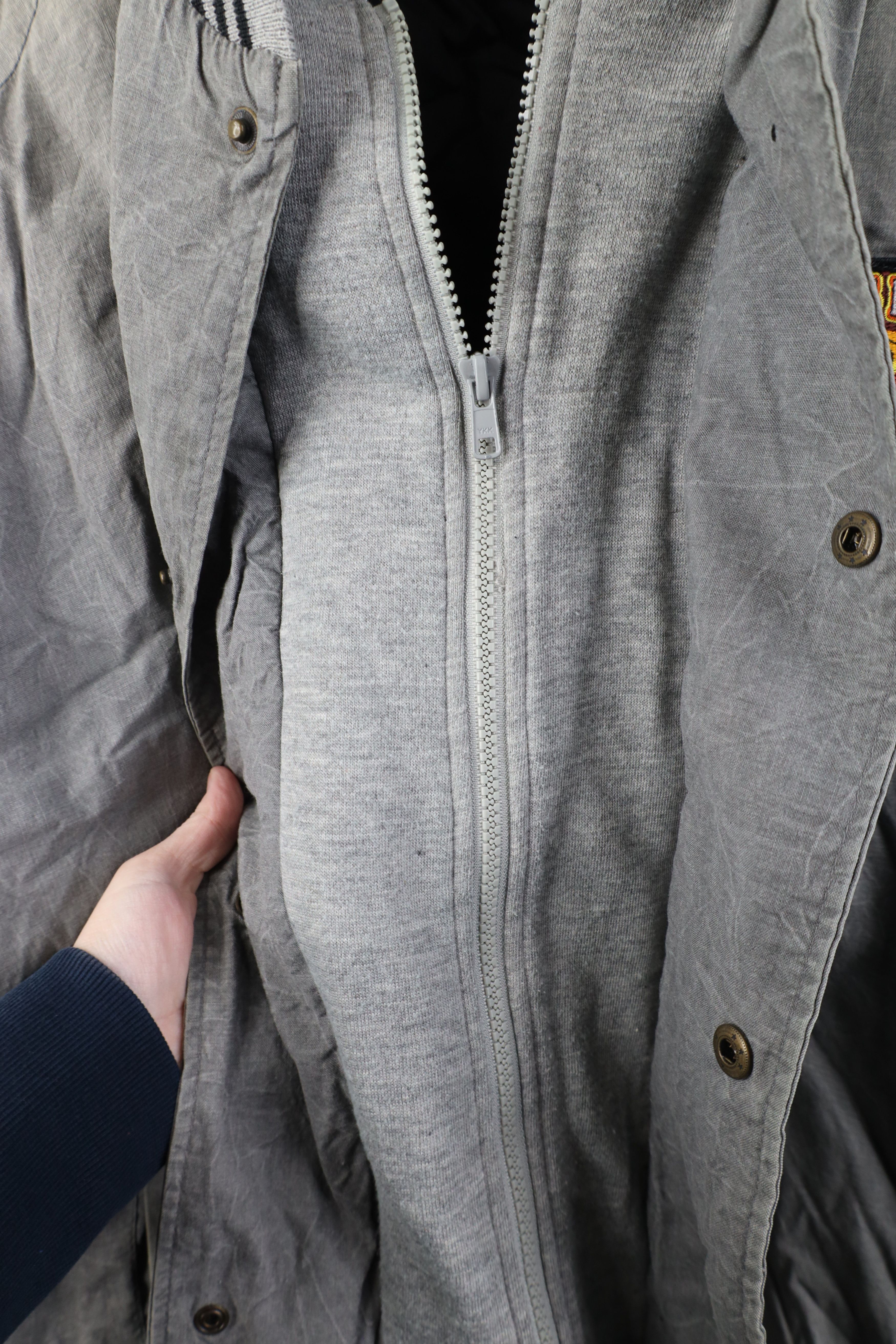 Vintage 90s Veterans Don't Forget Military Puffer Jacket