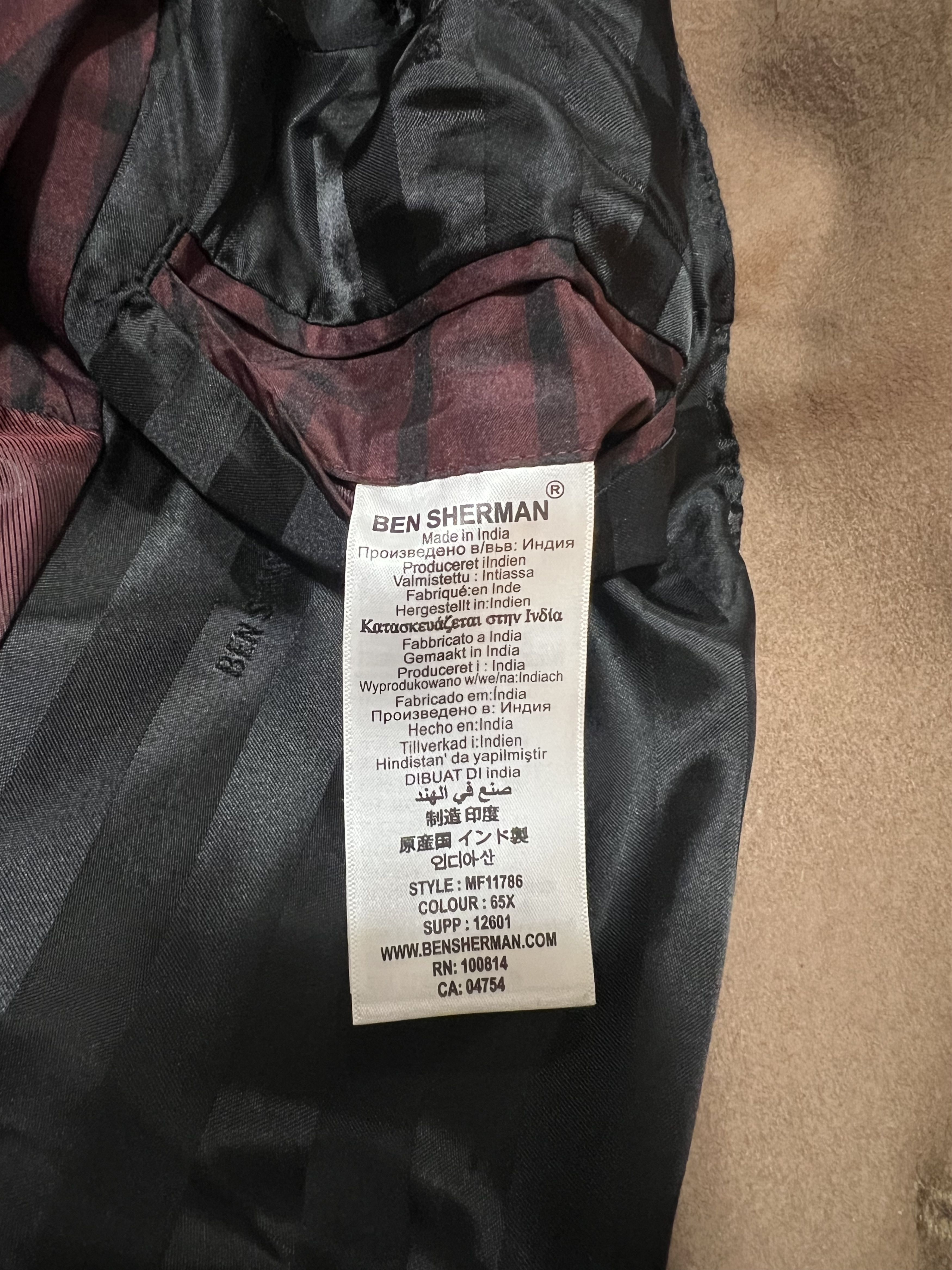 Ben Sherman Ben Sherman Camel Coat Size US M / EU 48-50 / 2 - 9 Thumbnail