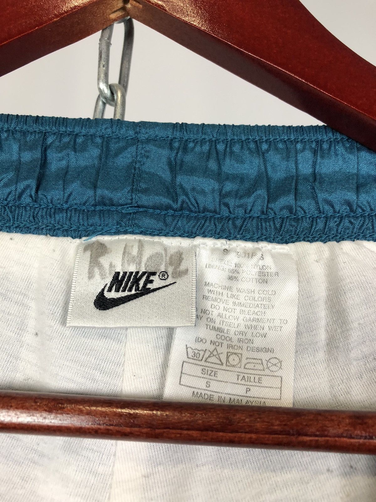 Nike Nike pants nylon vintage 90x 80x size S Size US 30 / EU 46 - 3 Thumbnail