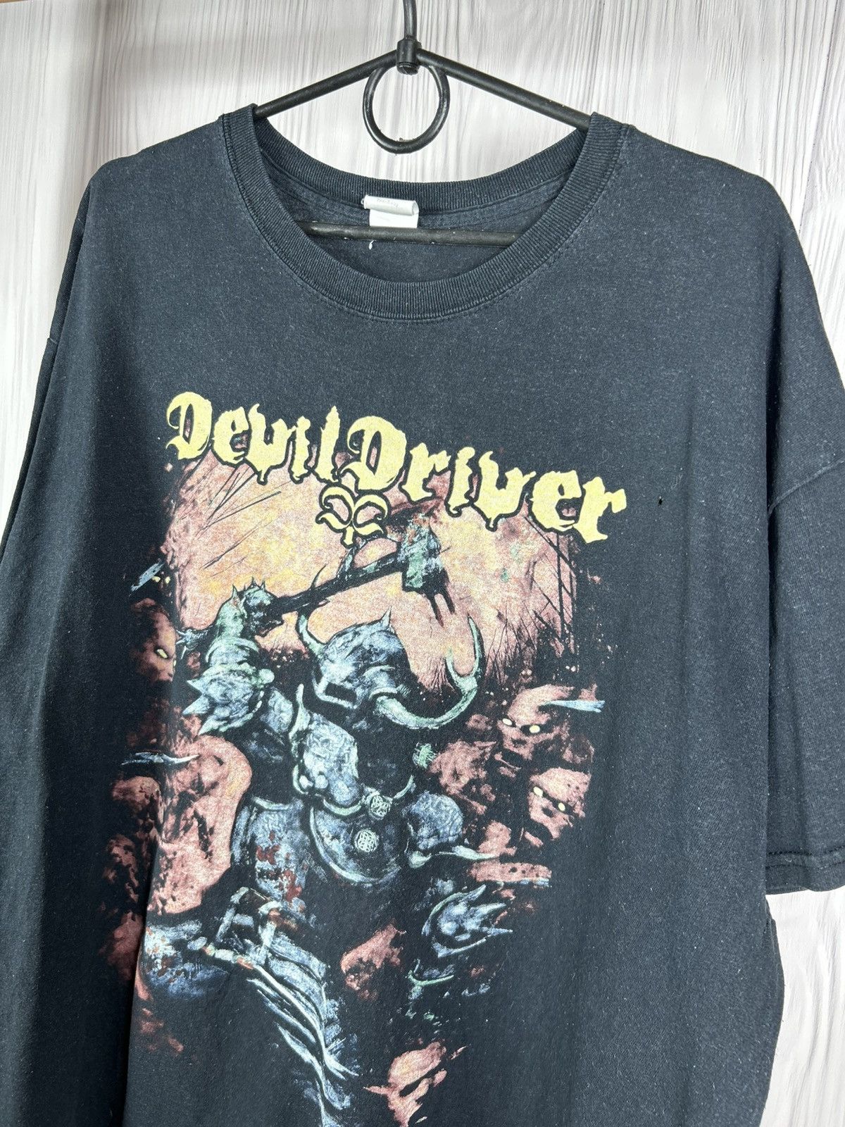 Band Tees Vintage Devil Driver I Love The Killing Band T-Shirt Size XL Size US XL / EU 56 / 4 - 4 Thumbnail