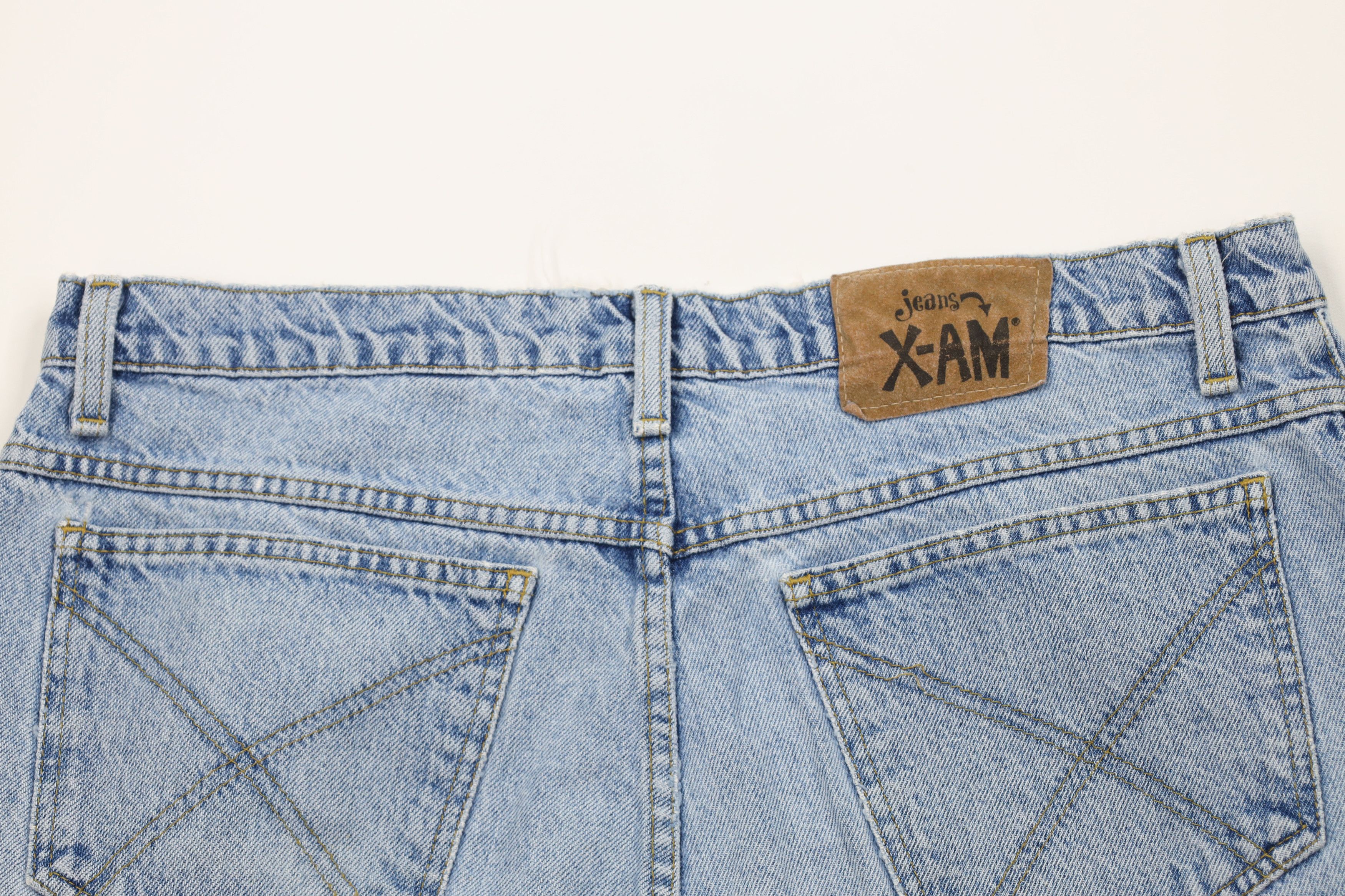 Vintage Vintage 90s Streetwear Fit Denim Jean Shorts Jorts Blue Size US 38 / EU 54 - 14 Thumbnail