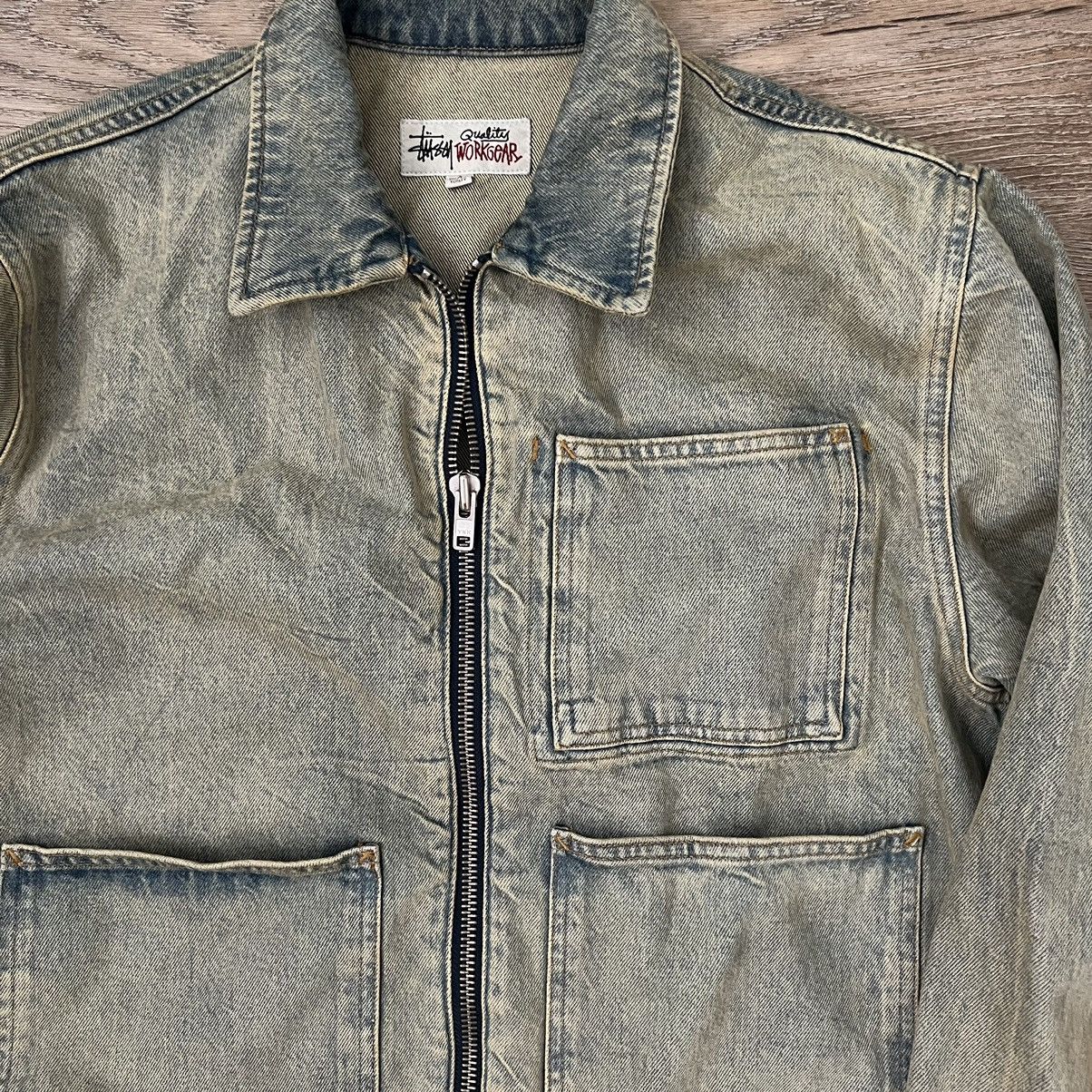 Stussy Stüssy Denim Jacket Size US S / EU 44-46 / 1 - 2 Thumbnail