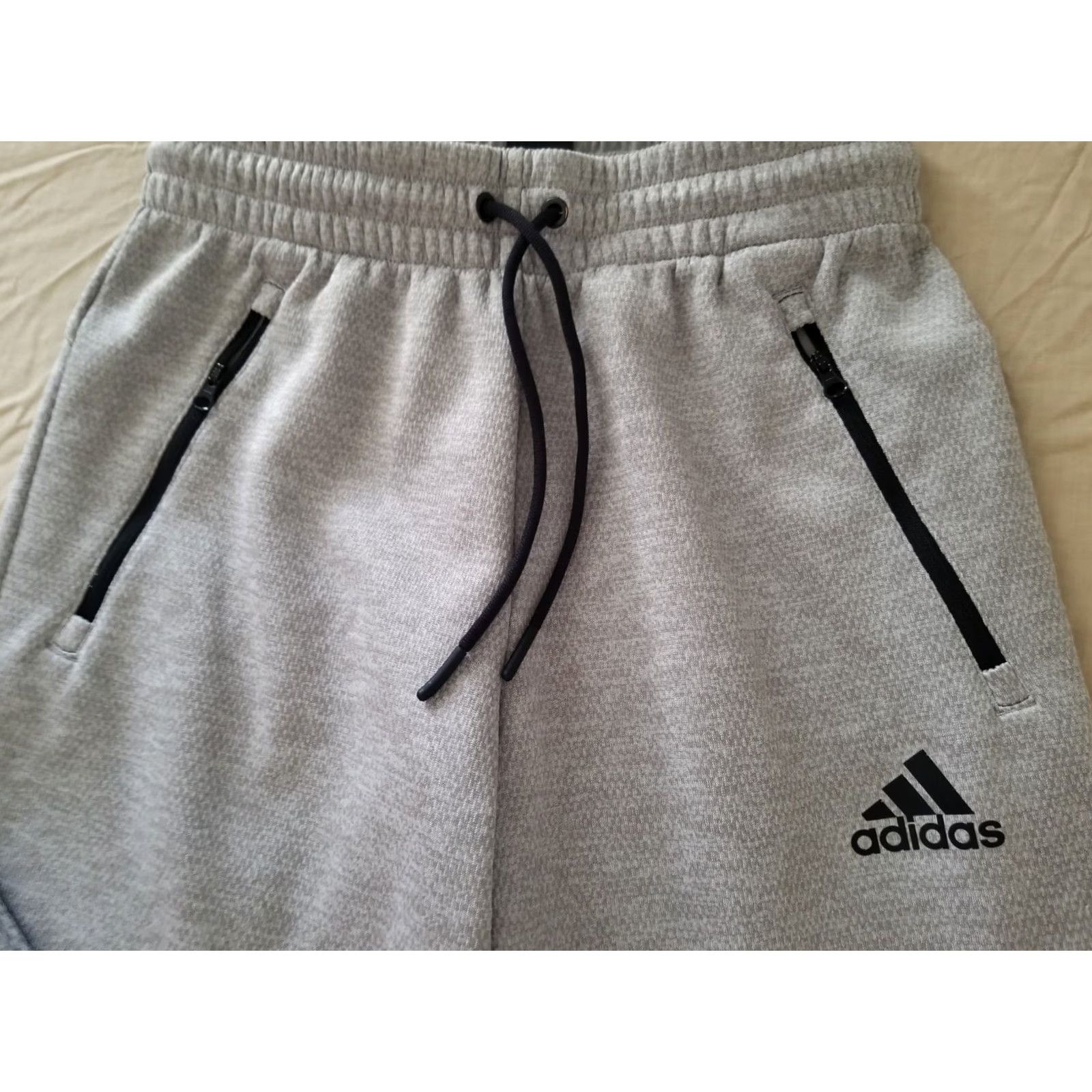 Adidas adidas Pants Jogger S Small Gray Athletic Mens Weight: Regular Size US 29 - 4 Thumbnail