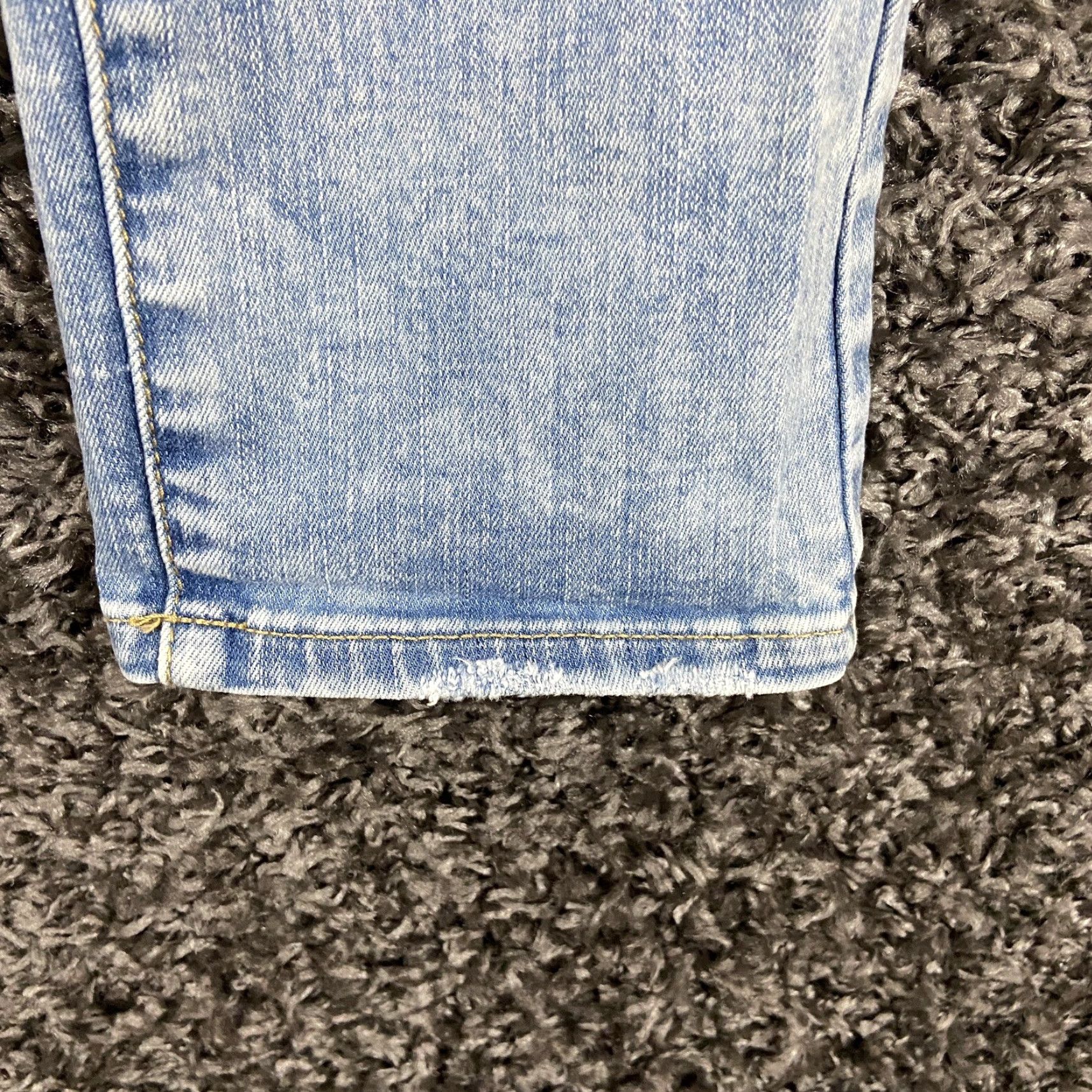 American Eagle Outfitters AMERICAN EAGLE Skinny Distressed Stretch Jeans Men's 30x30 Blue Size US 30 / EU 46 - 2 Thumbnail