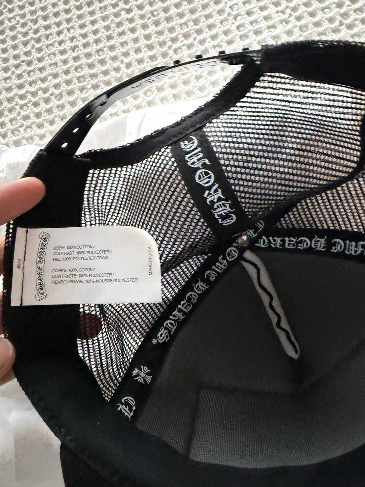 Chrome Hearts CHROME HEARTS TRUCKER HAT MALIBU EXCLUSIVE Size ONE SIZE - 3 Thumbnail