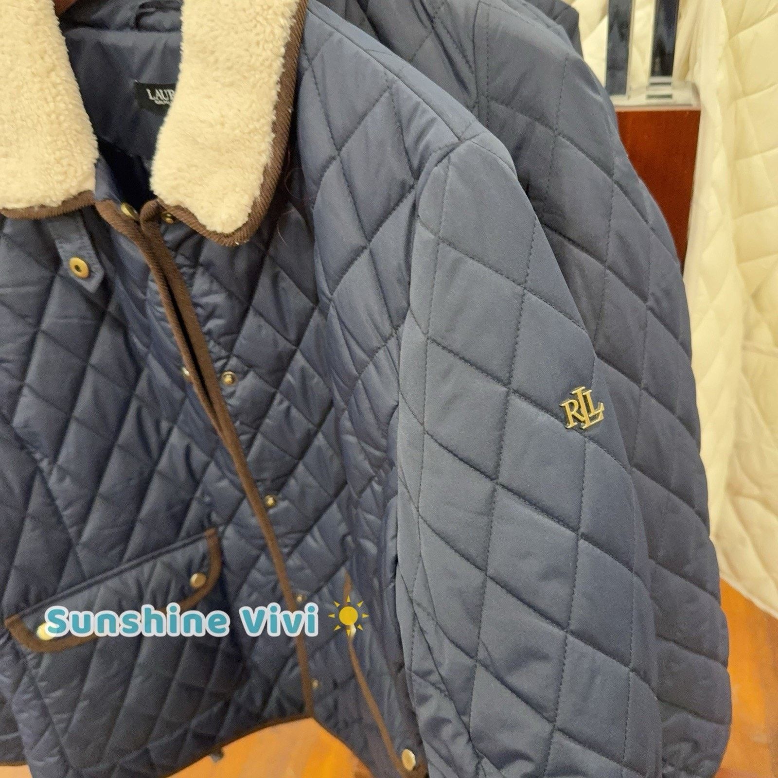 Lauren Ralph Lauren NWT Ralph Lauren Polo Women Quilted Jacket Dark Navy XL Size XL / US 12-14 / IT 48-50 - 8 Thumbnail