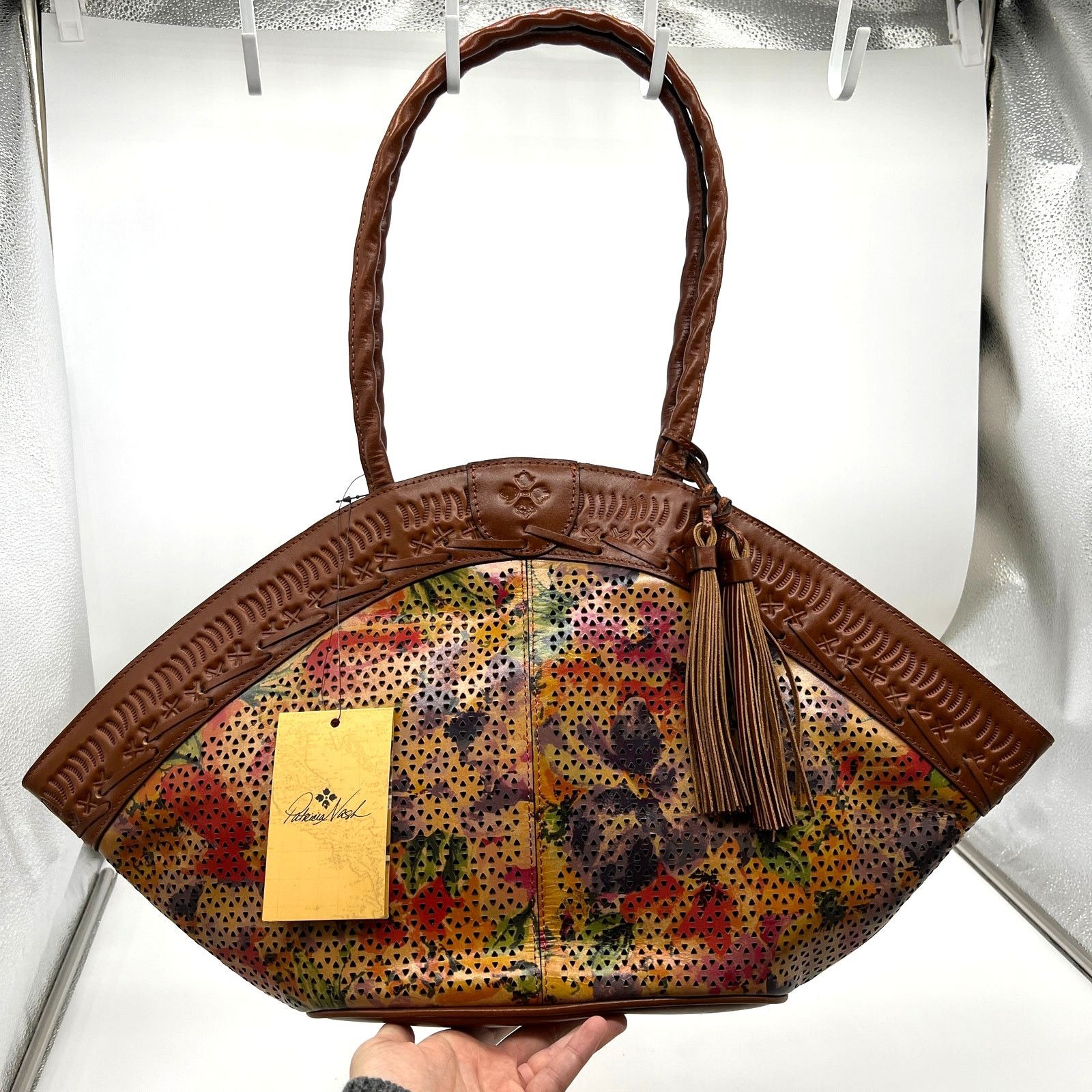 Other Patricia Nash Women Handbags Perforated Leather Size ONE SIZE - 1 Thumbnail