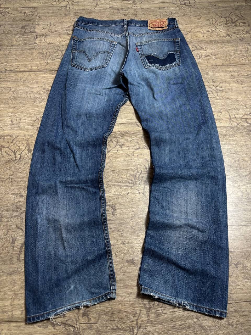 Levi's Vintage Levi's Crazy Bootcut y2K Flared Distressed Jeans Size US 32 / EU 48 - 1 Thumbnail
