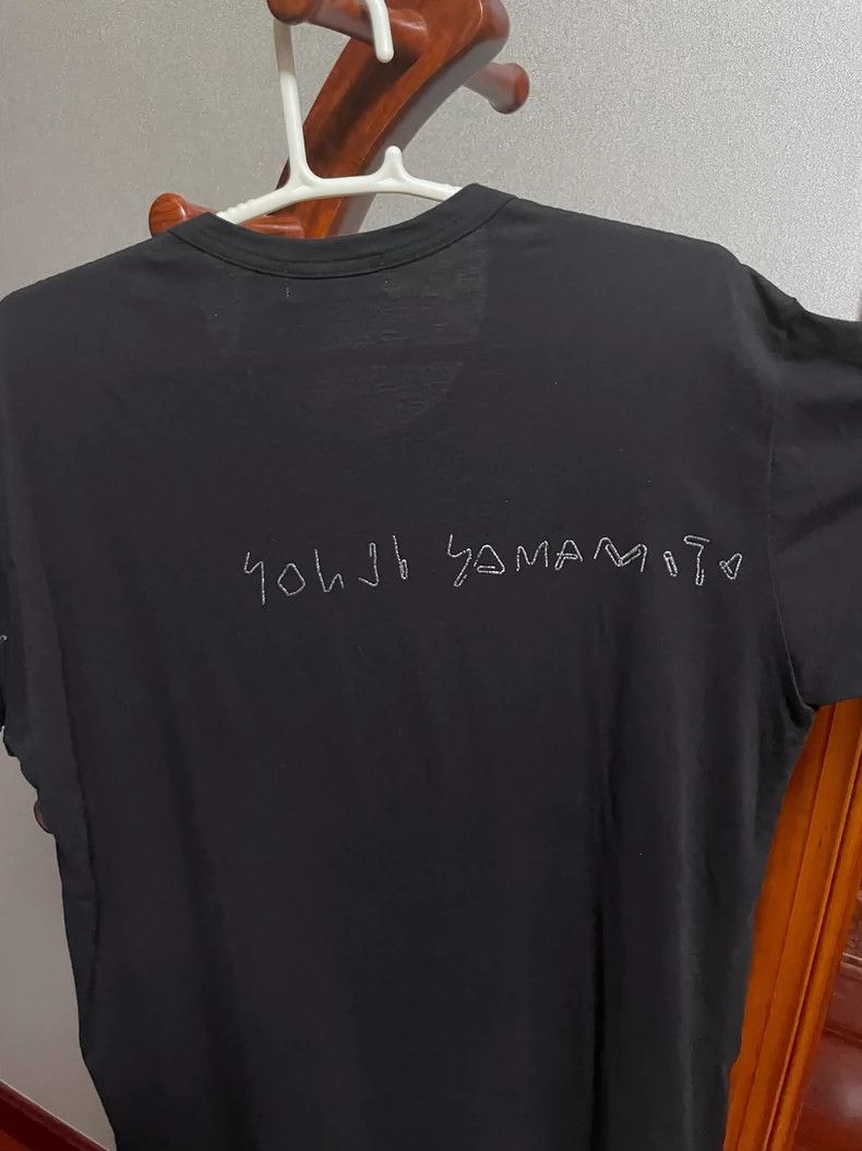 Yohji Yamamoto Yohji Yamamoto Silver foil tee short sleeve Size US L / EU 52-54 / 3 - 2 Thumbnail