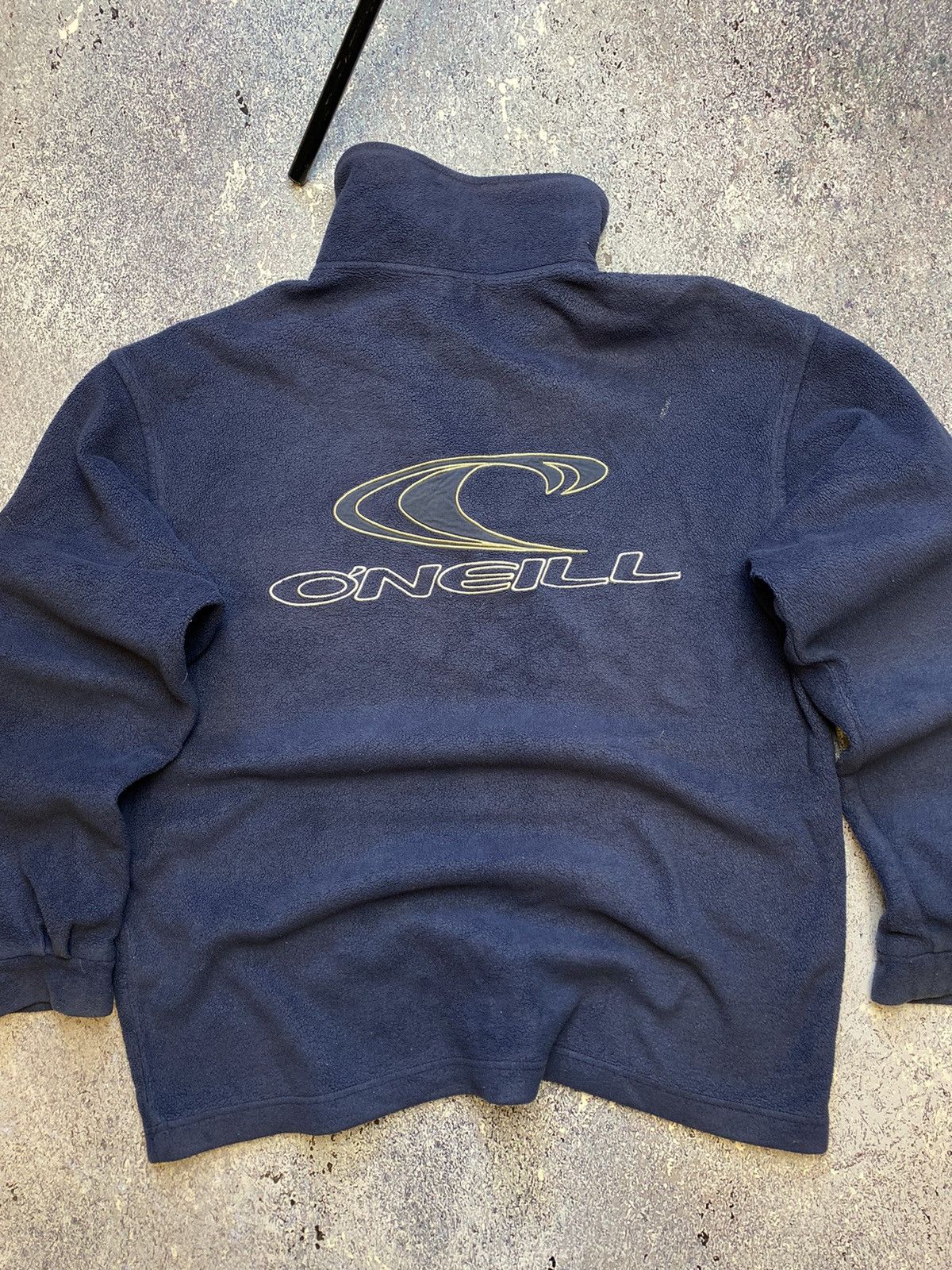 O'Neill × Vintage 💥CRAZY SURF STYLE ONEILL BIG LOGO FLEECE Size US L / EU 52-54 / 3 - 4 Thumbnail
