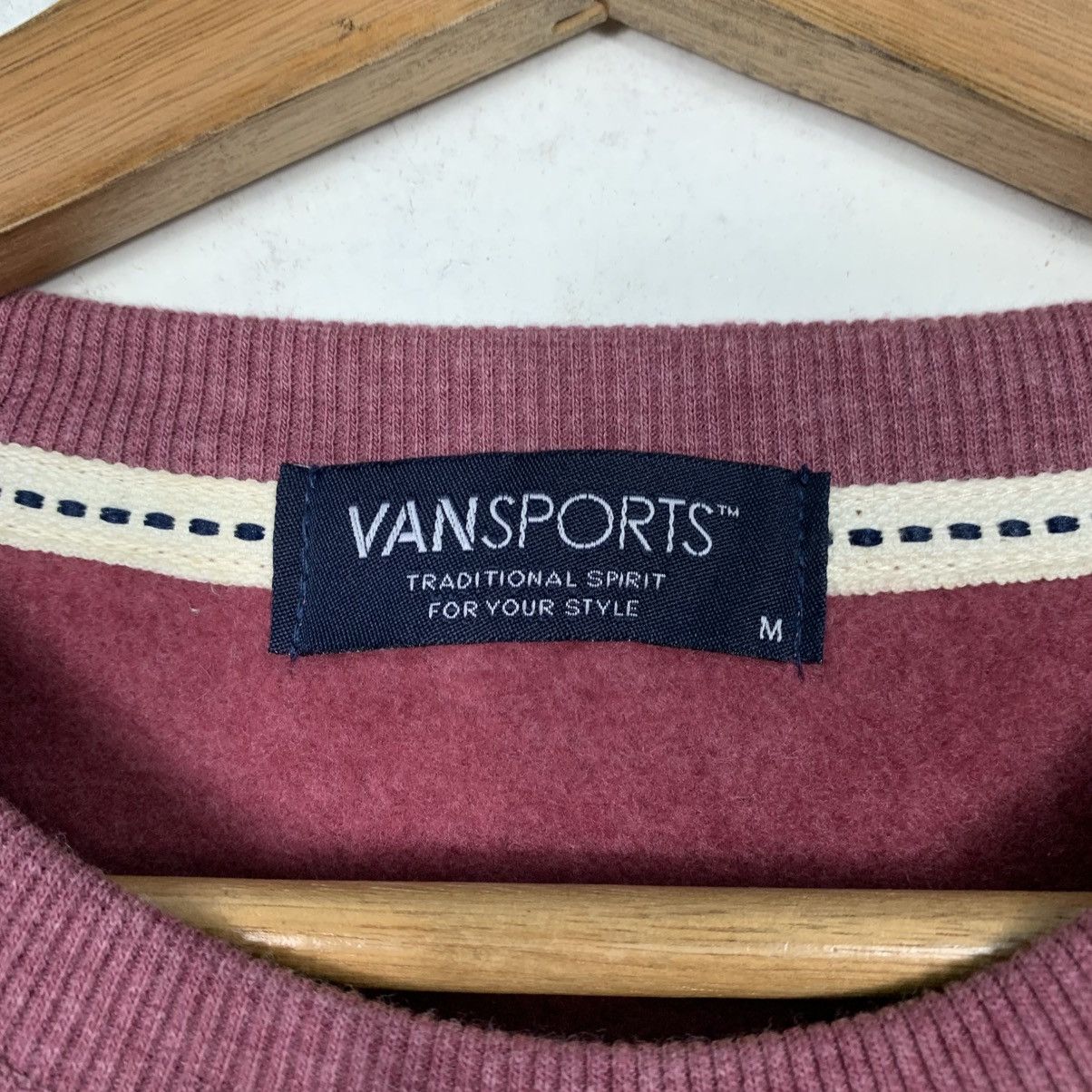 Japanese Brand Japanese Brand Van Sports Crewneck Sweatshirt Size US M / EU 48-50 / 2 - 11 Thumbnail