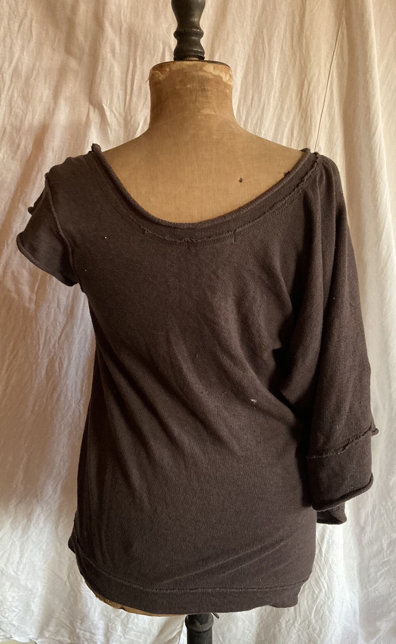 Y's Y's YOHJI YAMAMOTO Size 3 Top Brown Made in Japan Size M / US 6-8 / IT 42-44 - 5 Thumbnail
