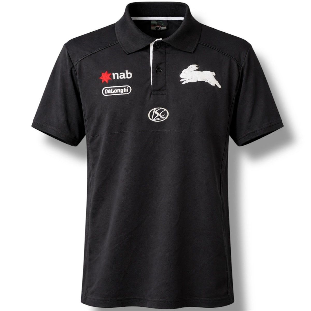 Vintage 2004 SOUTH SYDNEY RABBITOHS ISC POLO SHIRT RUGBY JERSEY SZ L Size US L / EU 52-54 / 3 - 1 Thumbnail
