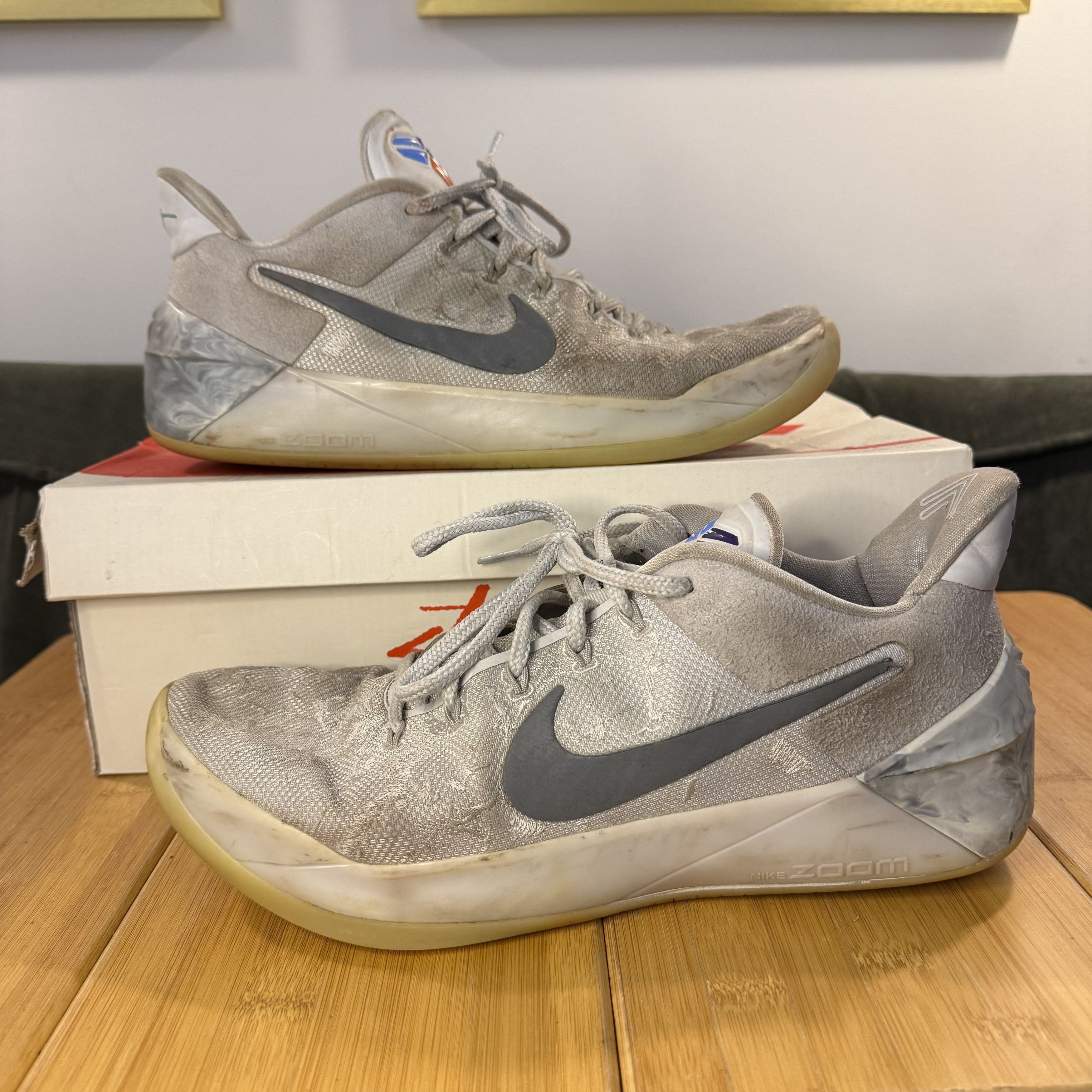Nike Nike Kobe A.D. Derozan PE Compton Grey, 942301-900 Size US 11 / EU 44 - 1 Thumbnail