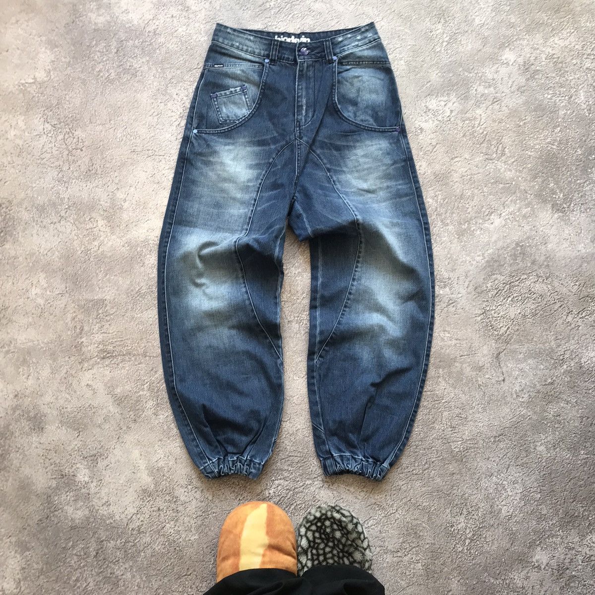 Vintage Vintage 90s Baggy Distressed Thrashed Jeans Skate Grunge 29 Size US 29 - 2 Thumbnail