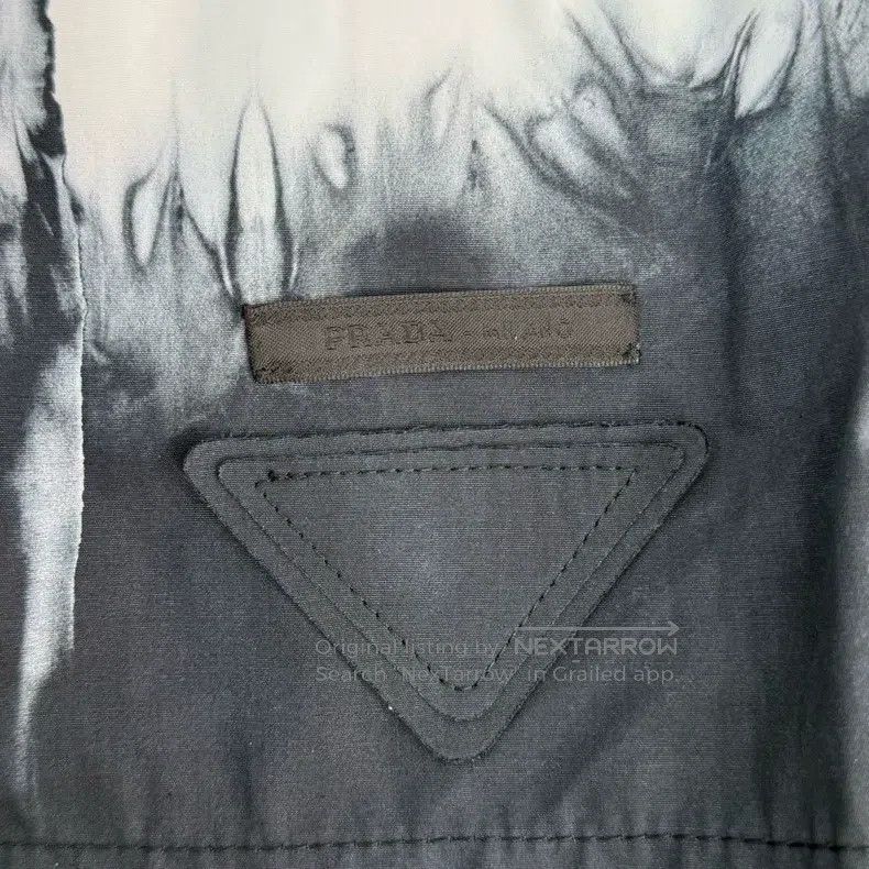 Prada Prada Black and white ink cloth triangle label shorts Size 24" / US 00 / IT 34 - 8 Thumbnail
