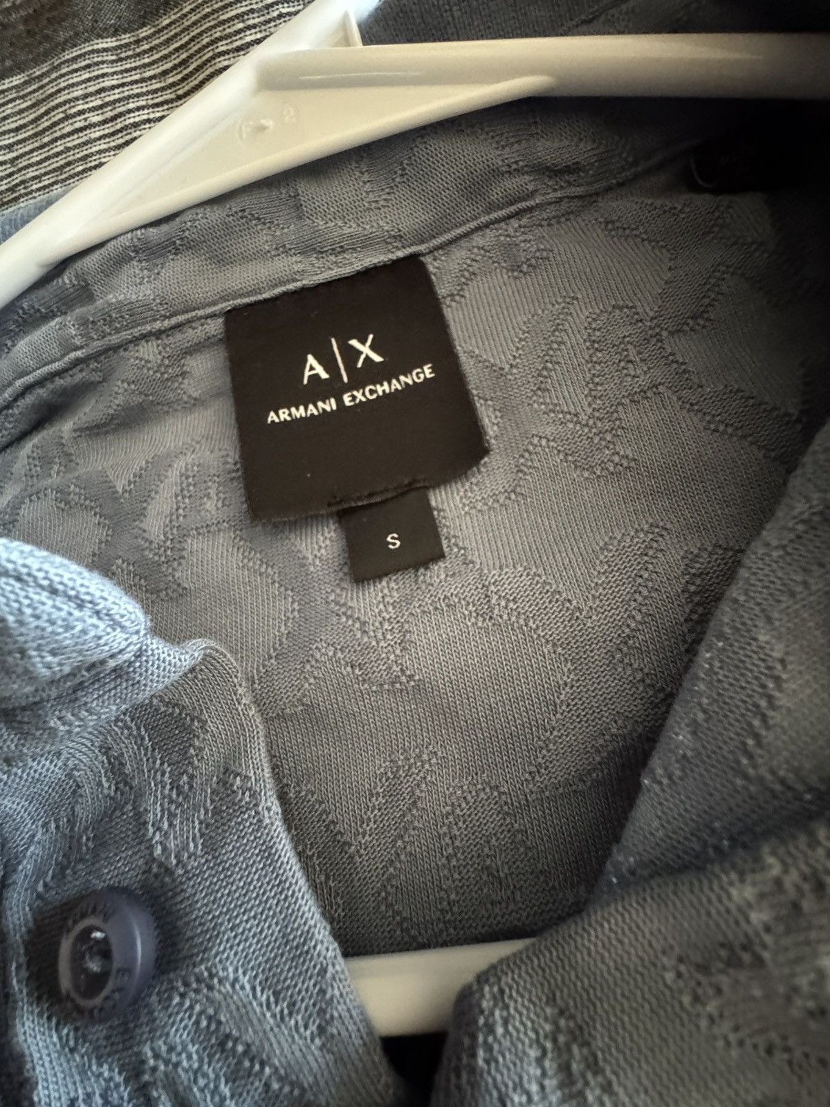 Armani Exchange BLUE ARMANI EXCHANGE POLO Size US S / EU 44-46 / 1 - 4 Thumbnail