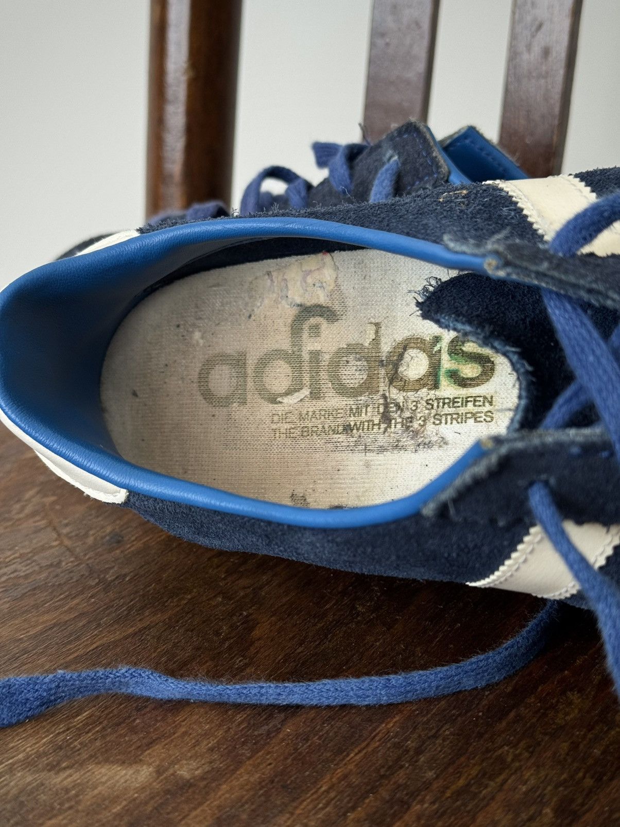 Adidas Vintage 80s Adidas Koln ‘Made in Yugoslavia’ Suede Shoes Size US 7.5 / IT 37.5 - 8 Thumbnail