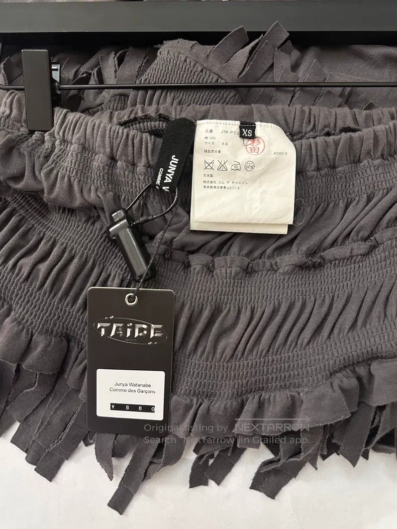 Junya Watanabe Junya Watanabe size XS Ripped Fringe Pants Size 23" - 5 Thumbnail