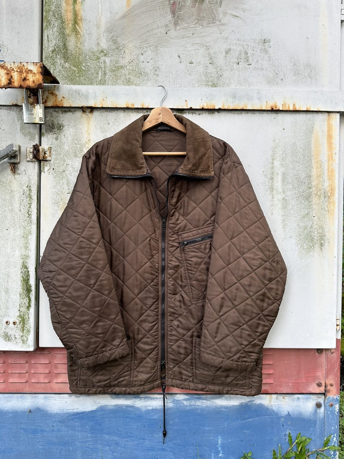Mackintosh 👹Mackintosh Light Puffer Brown Utility Jacket Size US XL / EU 56 / 4 - 2 Thumbnail