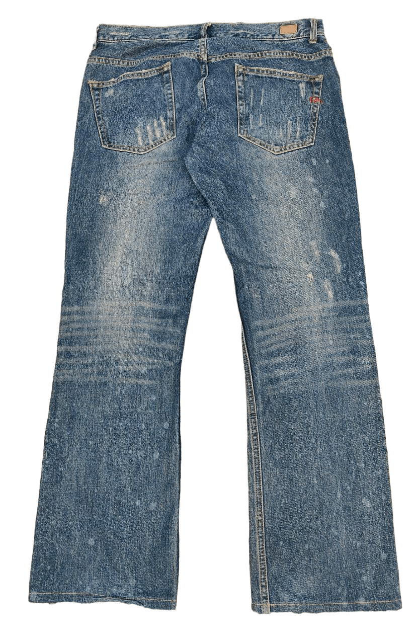 Japanese Brand Nicole Club Distressed Denim Size US 33 - 3 Thumbnail