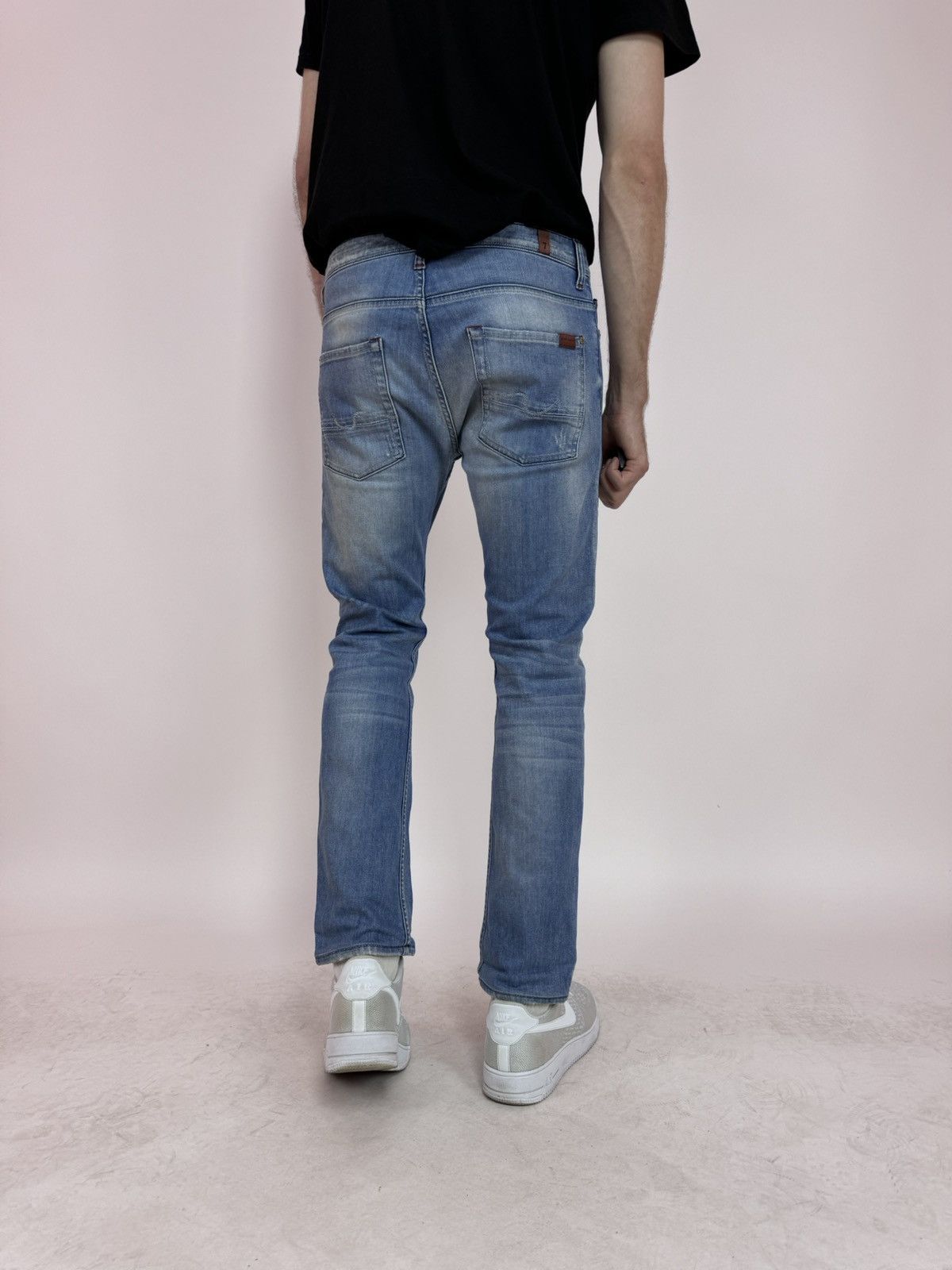 7 For All Mankind 7 For All Mankind Chad Mens Blue Jeans Los Angeles size 32 Size US 32 / EU 48 - 5 Thumbnail