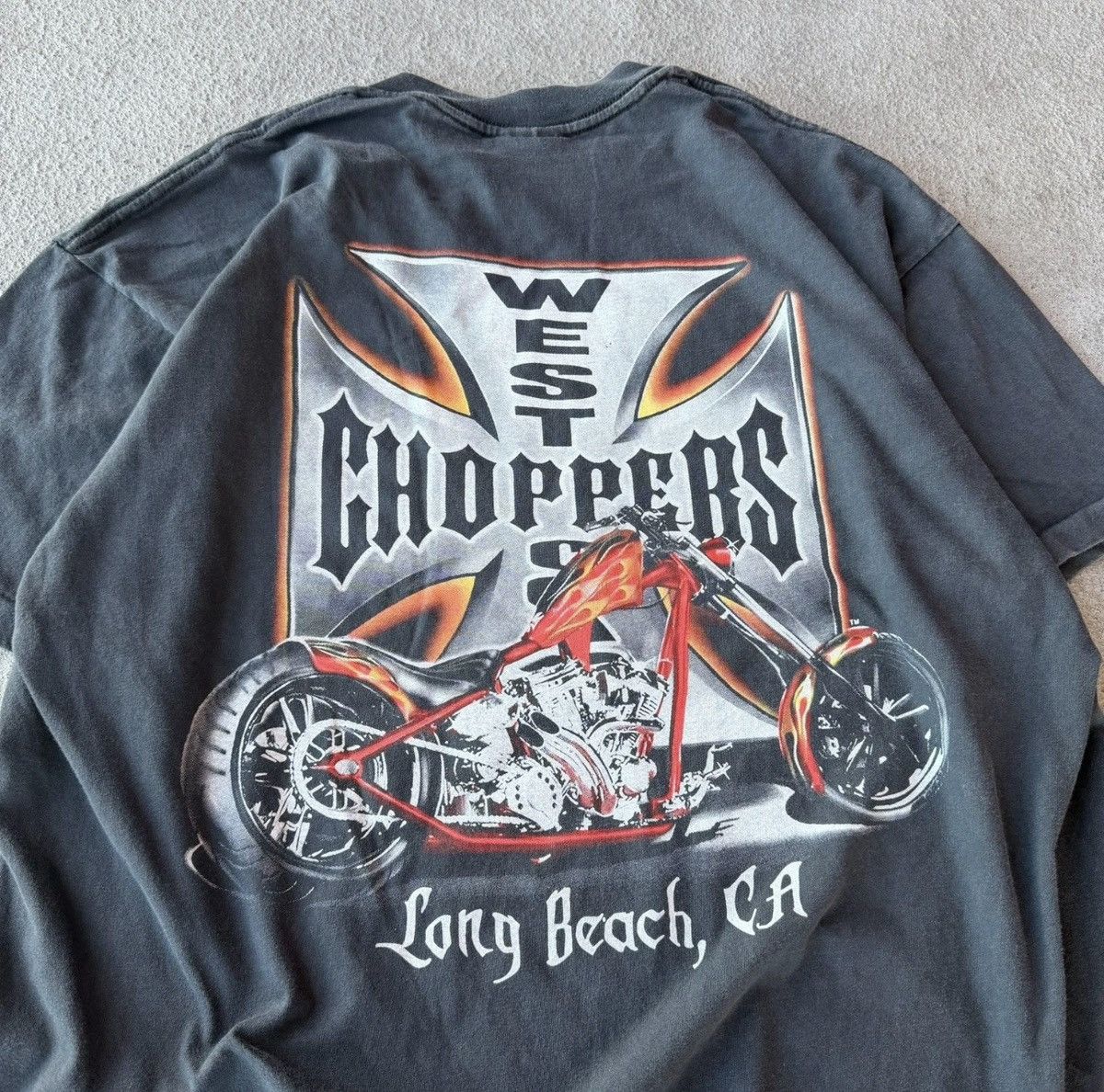 West Coast Choppers vintage west coast choppers biker tshirt XL Size US XL / EU 56 / 4 - 3 Thumbnail