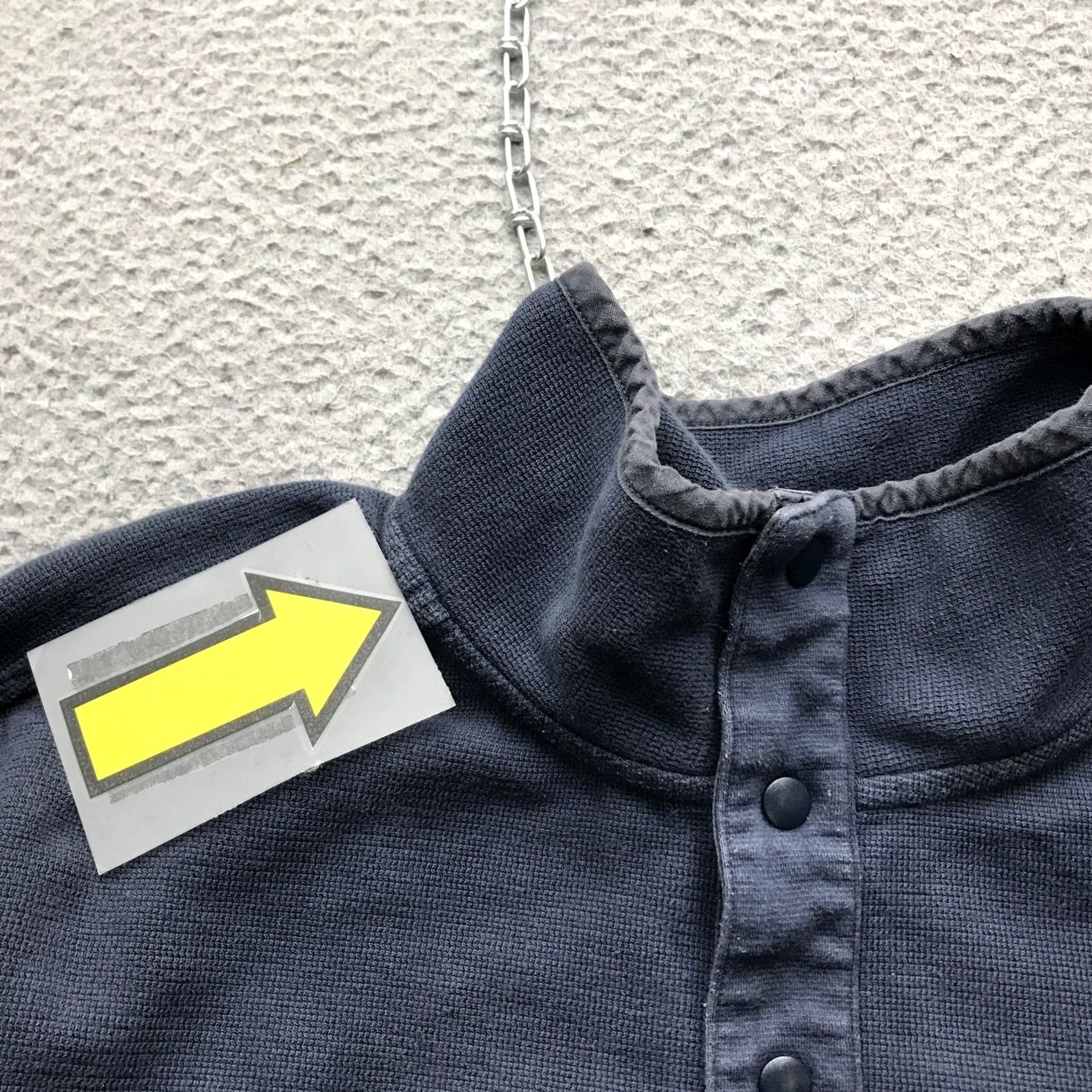 Vintage REI Coop Pullover Sweater Mens L Blue Henley Mock Neck Knit Casual Outdoor Old Navy? Size US L / EU 52-54 / 3 - 4 Thumbnail