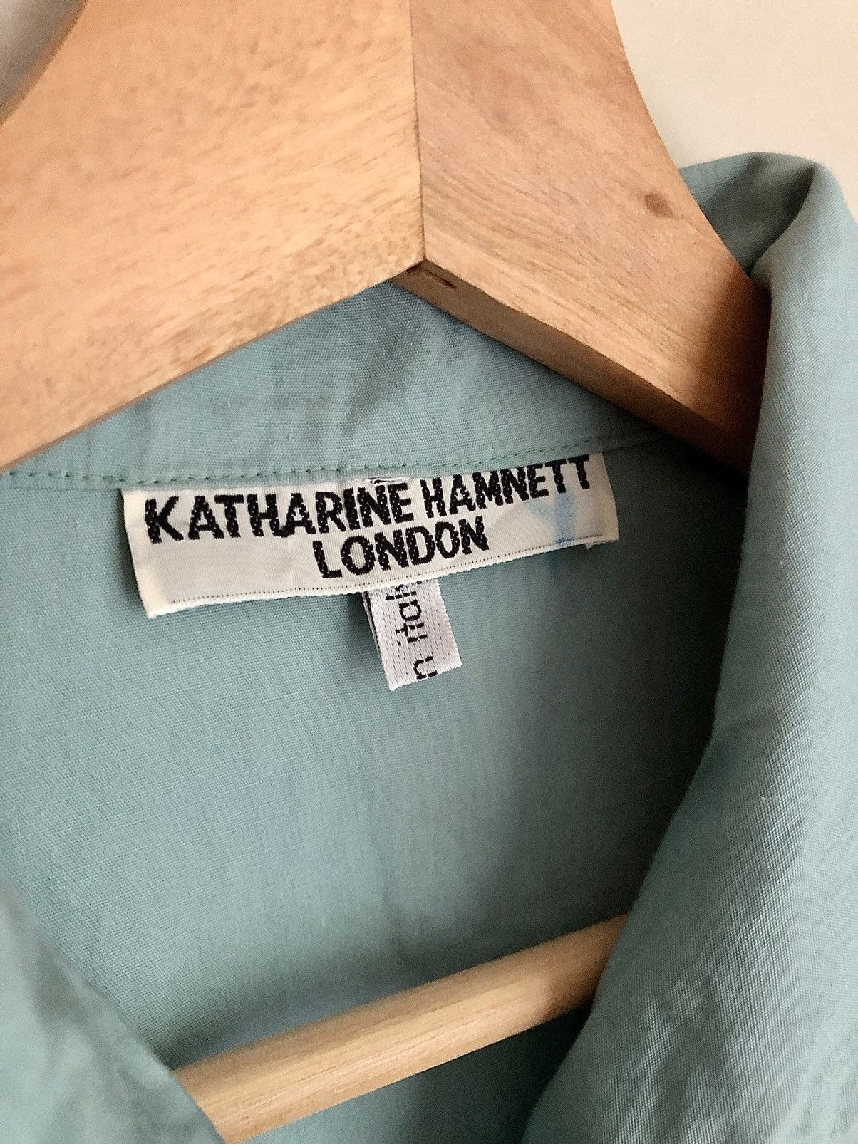 Katharine Hamnett London Katharine Hamnett 1990’s Big Collar Crop Top Size XS / US 0-2 / IT 36-38 - 8 Thumbnail