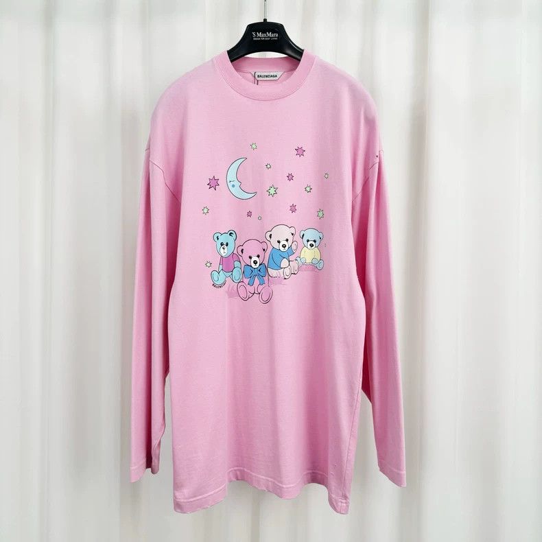 Balenciaga Balenciaga Moon and bear print long sleeve Size US XXS / EU 40 - 1 Thumbnail