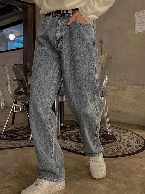 VIBE Blue Wide Leg Flare Denim Jeans Size US 30 / EU 46 - 3 Thumbnail