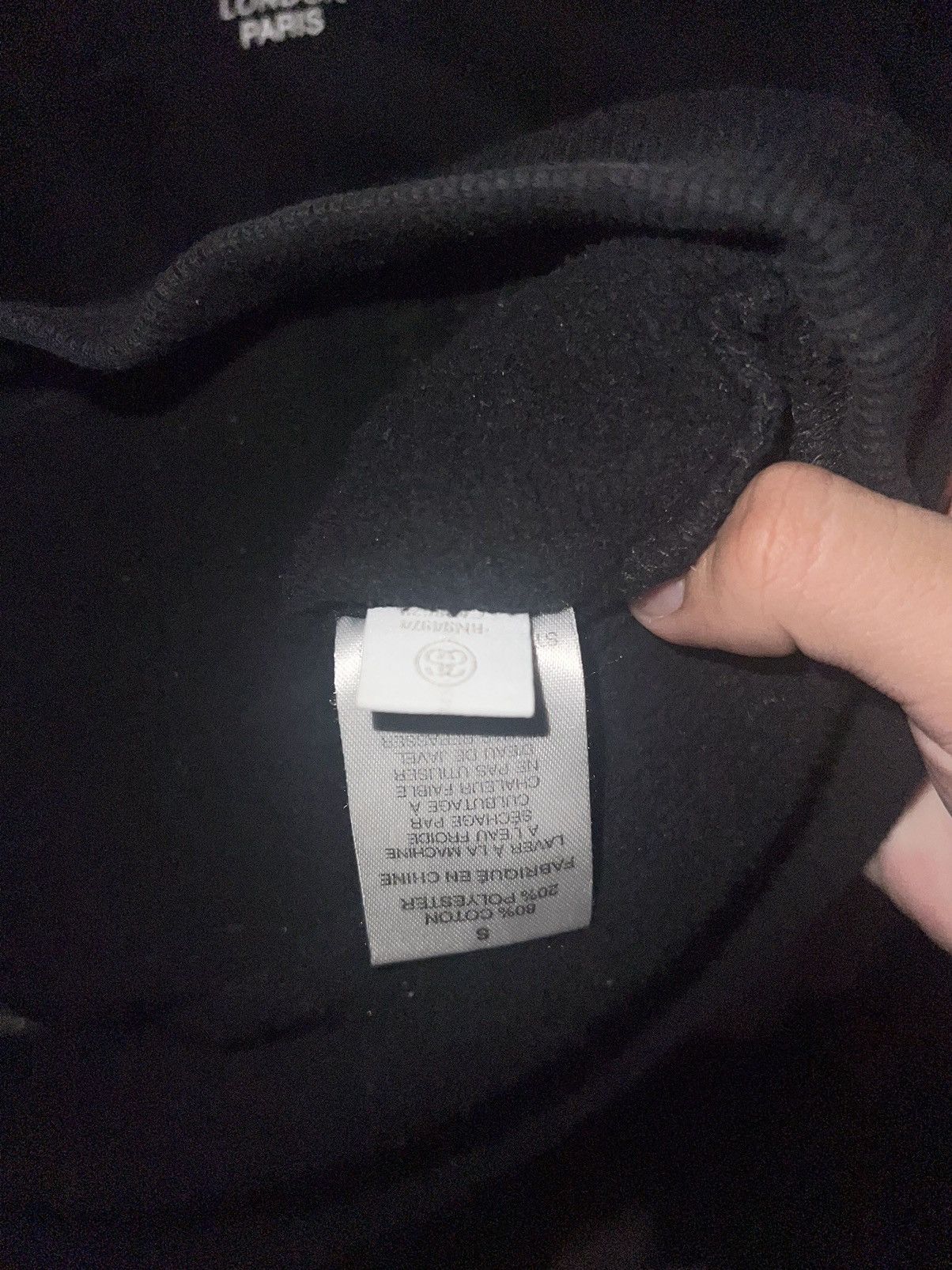 Stussy Stussy World Tour Black Zip Up Hoodie Size US S / EU 44-46 / 1 - 7 Thumbnail