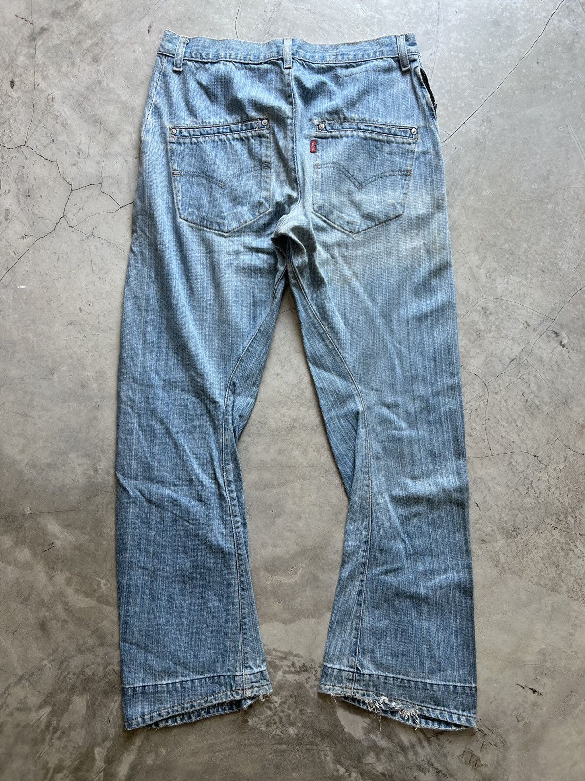 Levi's Levis Engineered Twisted Jeans Tag W32 Actual 31x31 Size US 32 / EU 48 - 5 Thumbnail