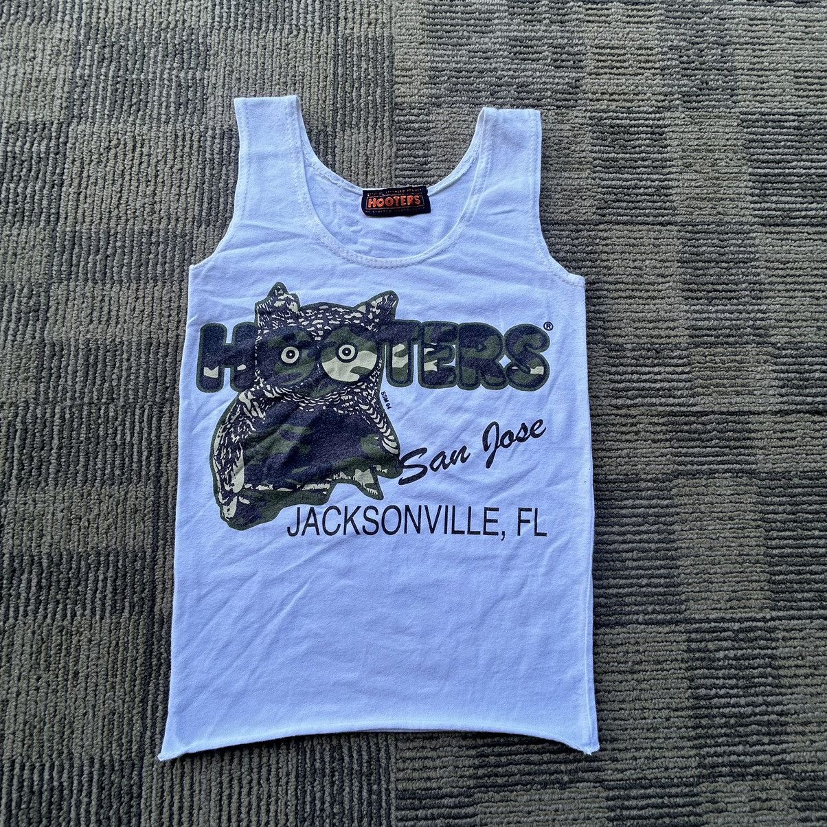 Vintage Vtg Y2K Hooters Jacksonville FL Owl Graphic Tank-Top Shirt Size S / US 4 / IT 40 - 1 Thumbnail