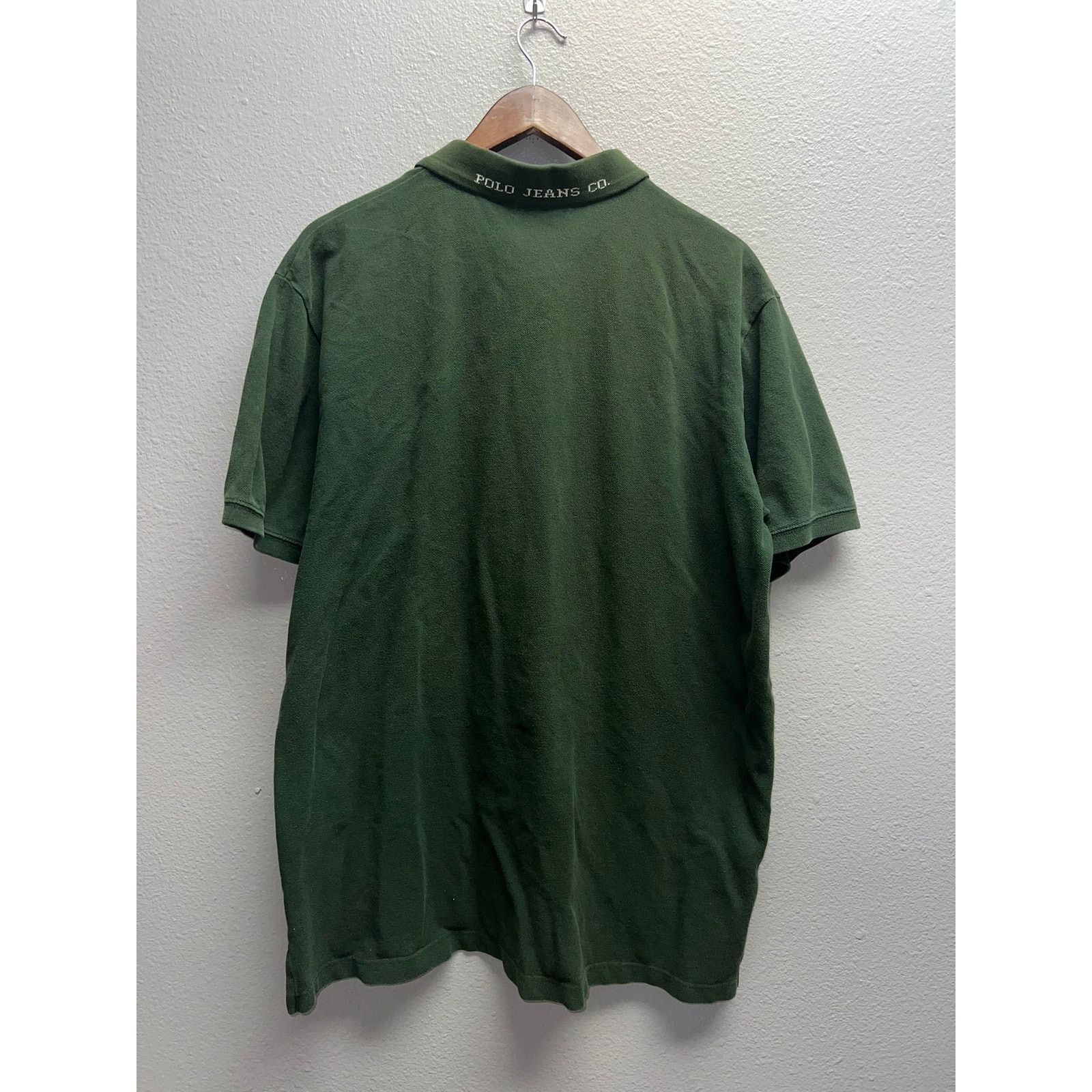 Polo Ralph Lauren Polo Jeans Ralph Lauren Polo Shirt Green 2000s Y2K Mens XL Size US XL / EU 56 / 4 - 5 Thumbnail